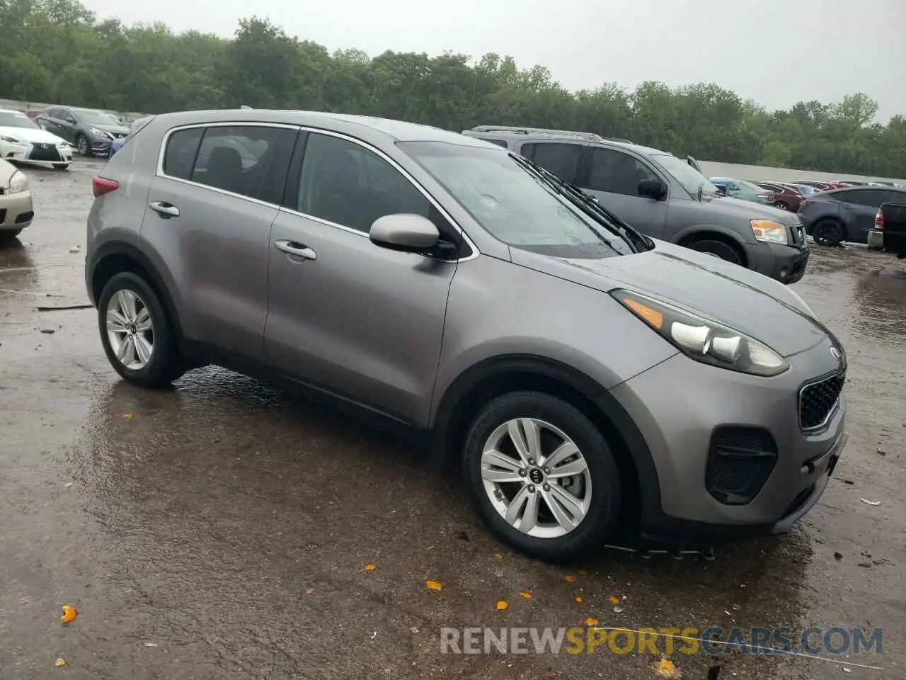 4 fotografías del automóvil dañado KNDPM3AC0K7561337 KIA SPORTAGE 2019