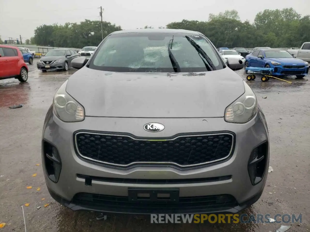 5 fotografías del automóvil dañado KNDPM3AC0K7561337 KIA SPORTAGE 2019