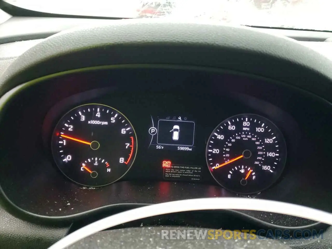9 fotografías del automóvil dañado KNDPM3AC0K7561337 KIA SPORTAGE 2019