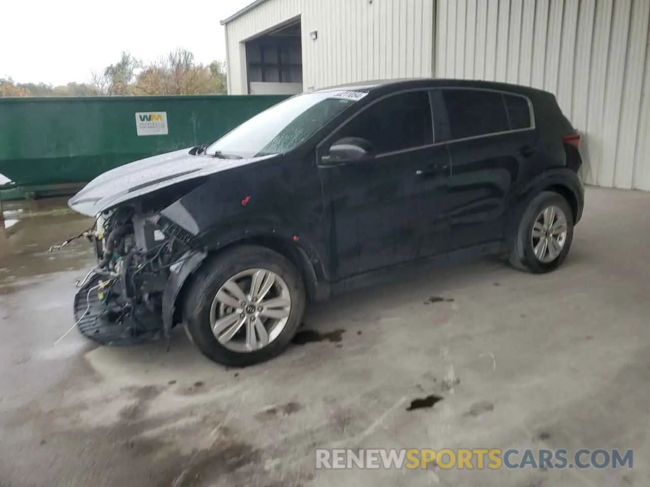 1 fotografías del automóvil dañado KNDPM3AC0K7592894 KIA SPORTAGE 2019