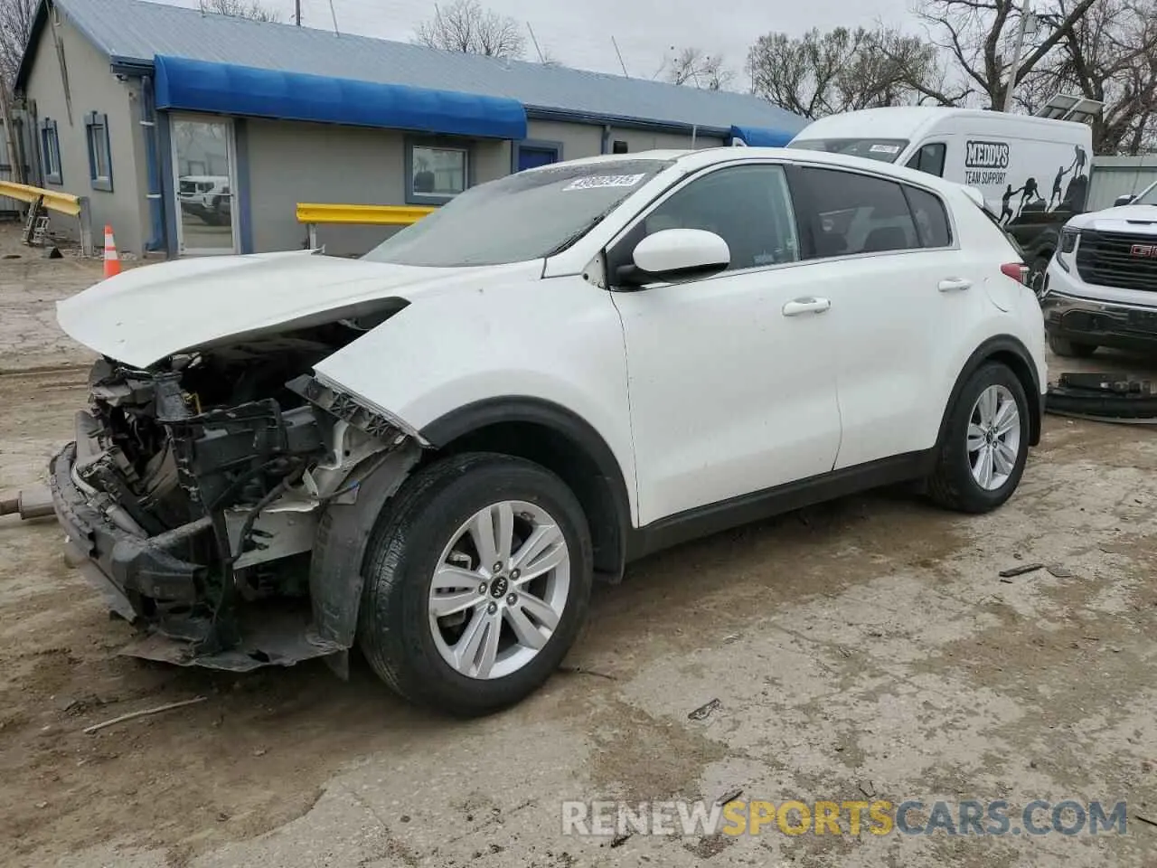 1 fotografías del automóvil dañado KNDPM3AC0K7612075 KIA SPORTAGE 2019