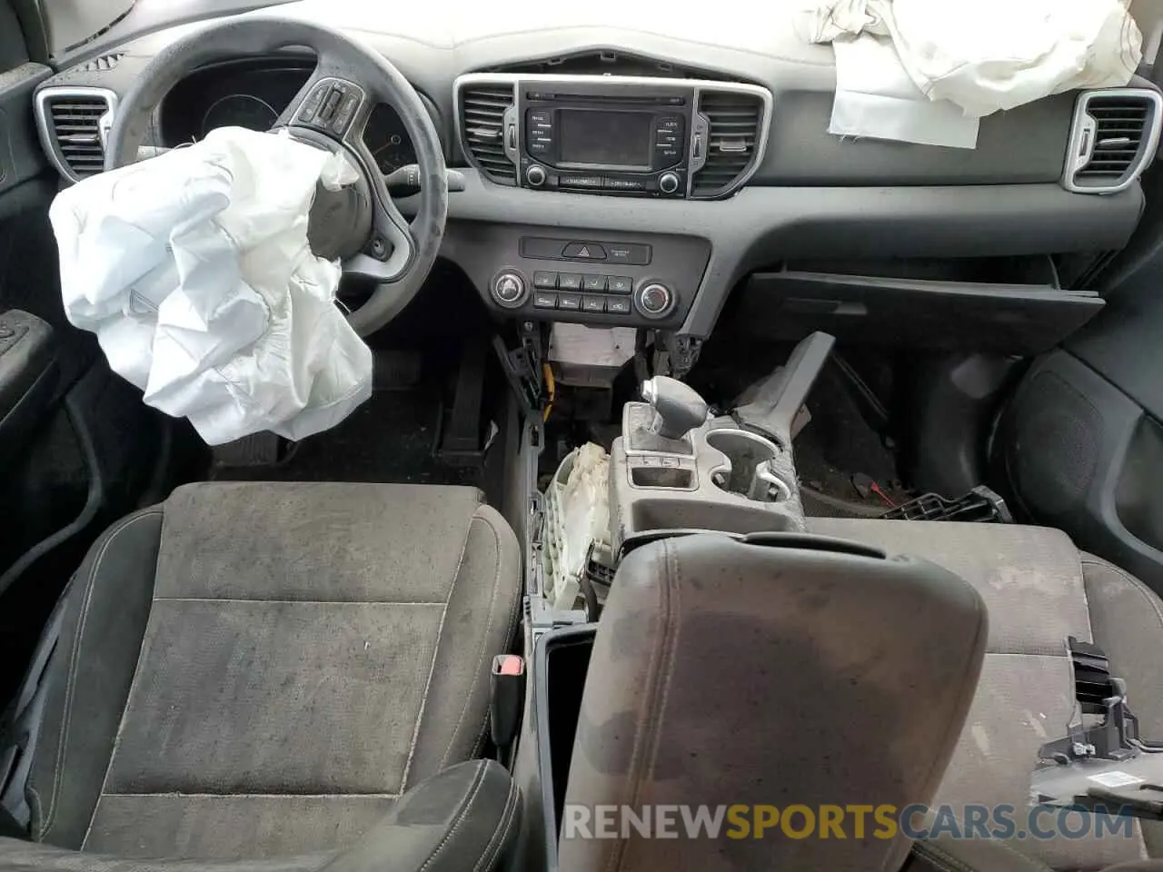 8 fotografías del automóvil dañado KNDPM3AC0K7612075 KIA SPORTAGE 2019