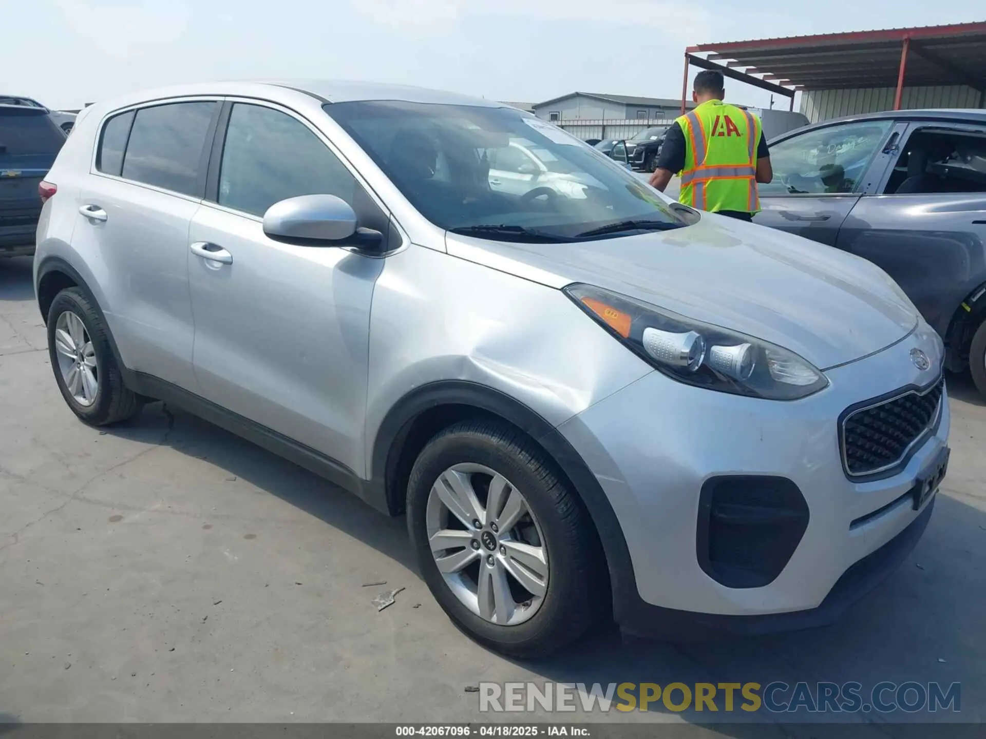 1 fotografías del automóvil dañado KNDPM3AC1K7508498 KIA SPORTAGE 2019