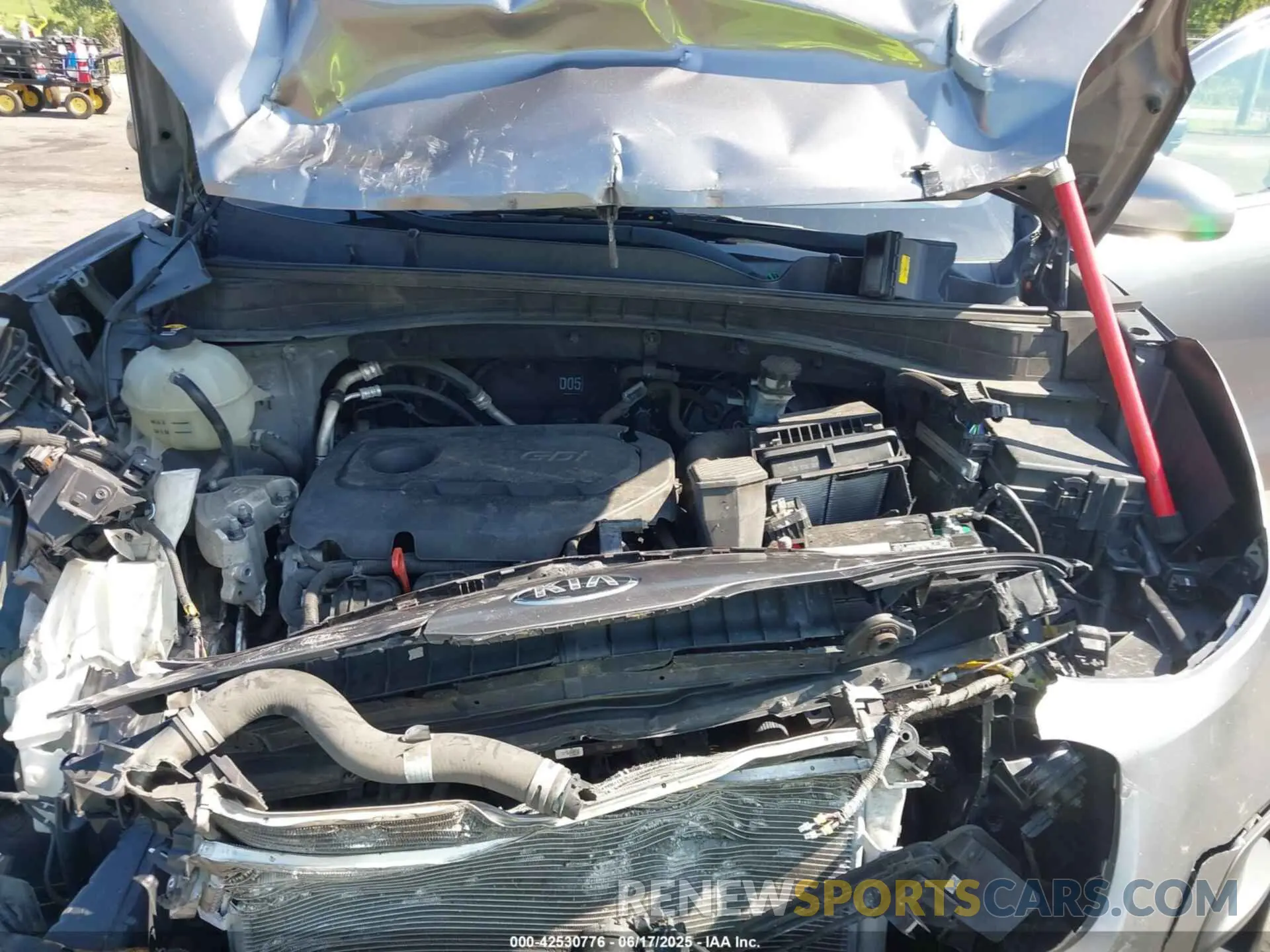 10 fotografías del automóvil dañado KNDPM3AC1K7525480 KIA SPORTAGE 2019