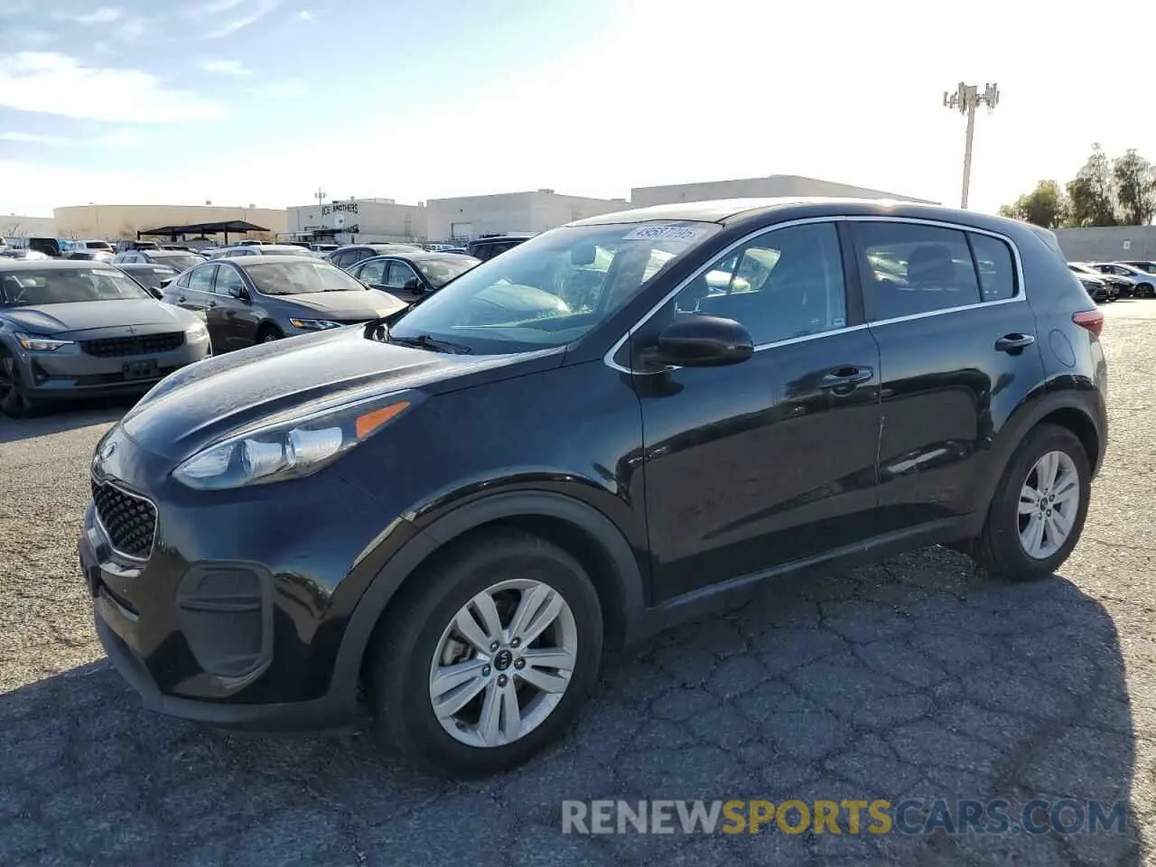1 fotografías del automóvil dañado KNDPM3AC1K7619276 KIA SPORTAGE 2019