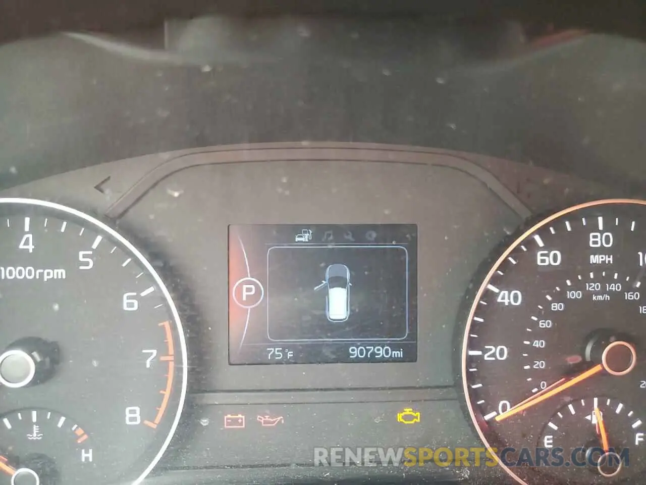 9 fotografías del automóvil dañado KNDPM3AC1K7619276 KIA SPORTAGE 2019