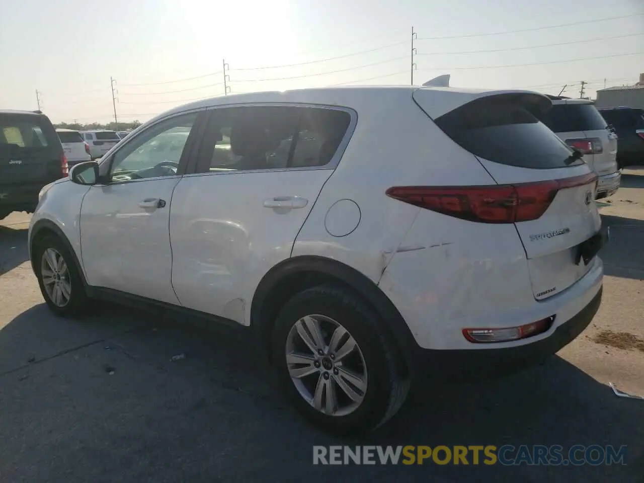 2 fotografías del automóvil dañado KNDPM3AC2K7508283 KIA SPORTAGE 2019