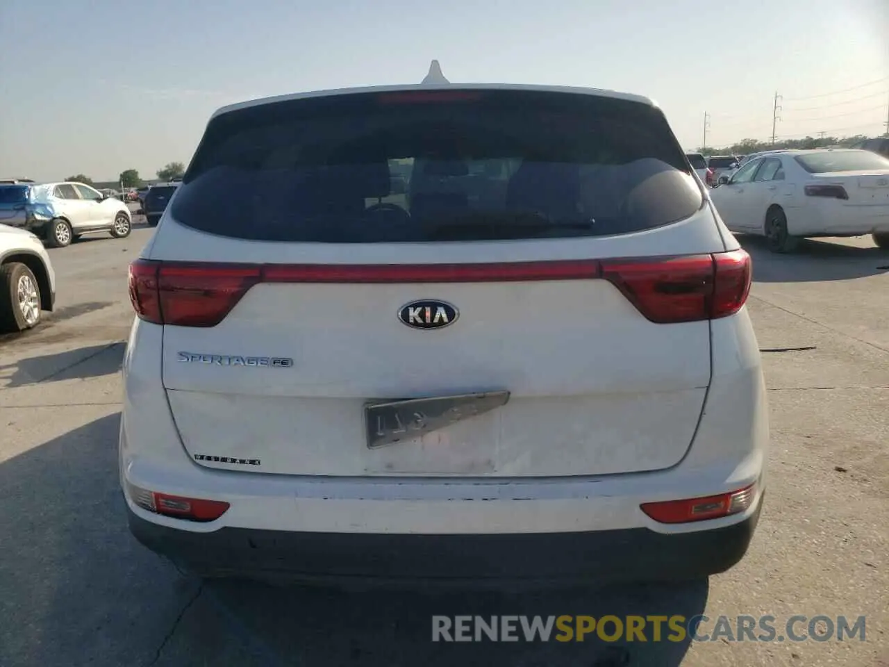 6 fotografías del automóvil dañado KNDPM3AC2K7508283 KIA SPORTAGE 2019