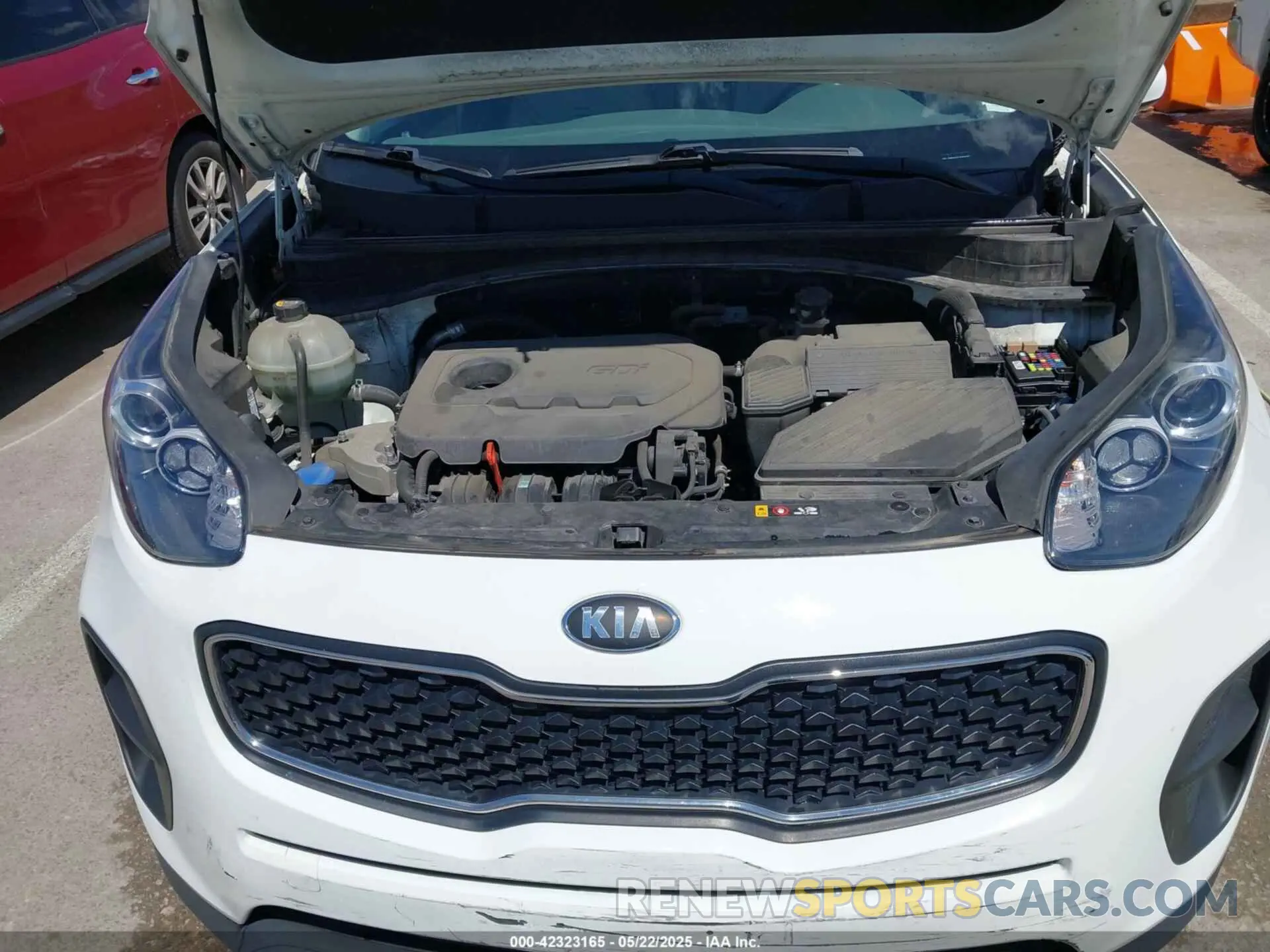10 fotografías del automóvil dañado KNDPM3AC2K7607881 KIA SPORTAGE 2019