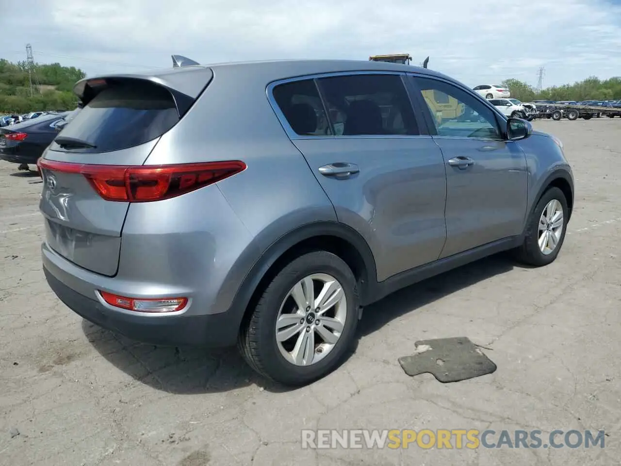 3 fotografías del automóvil dañado KNDPM3AC2K7626348 KIA SPORTAGE 2019