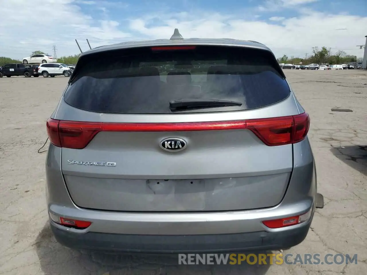 6 fotografías del automóvil dañado KNDPM3AC2K7626348 KIA SPORTAGE 2019