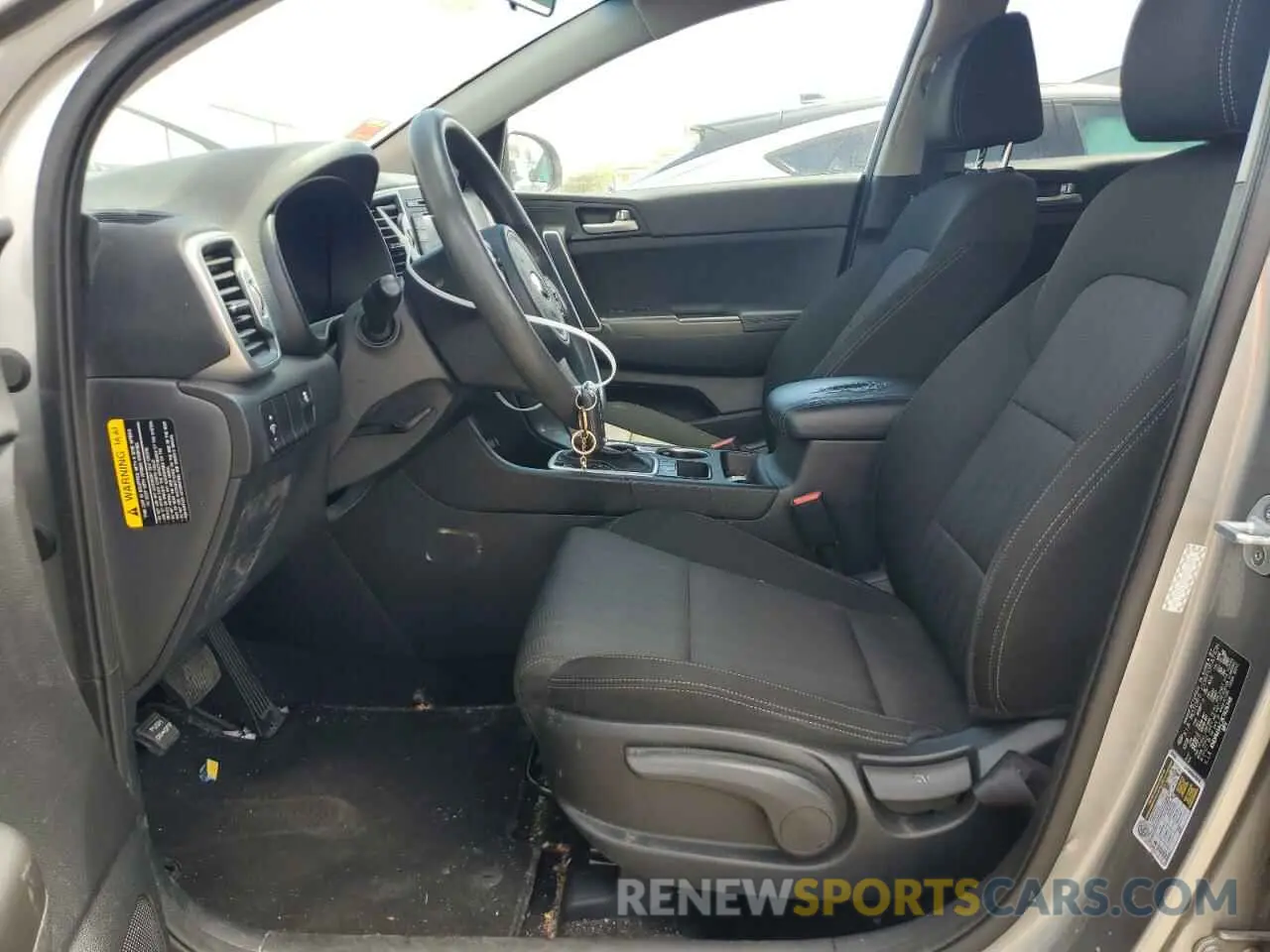 7 fotografías del automóvil dañado KNDPM3AC2K7626348 KIA SPORTAGE 2019