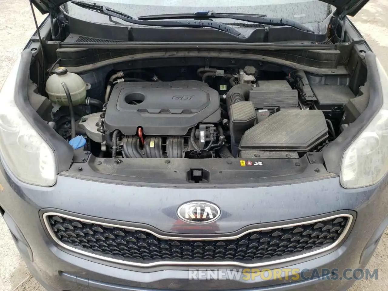 12 fotografías del automóvil dañado KNDPM3AC3K7501472 KIA SPORTAGE 2019