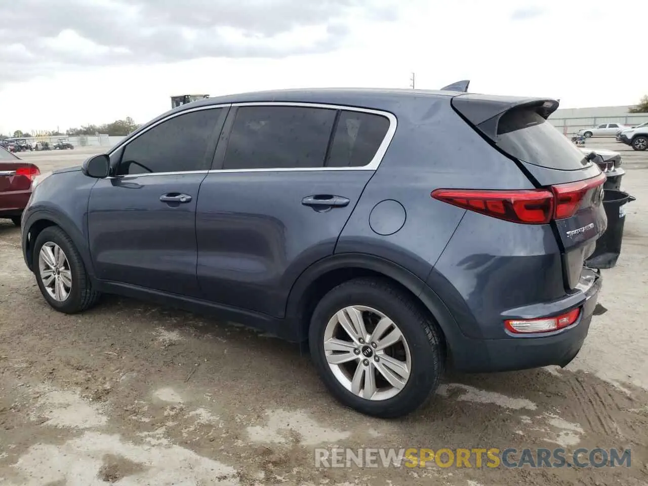 2 fotografías del automóvil dañado KNDPM3AC3K7501472 KIA SPORTAGE 2019