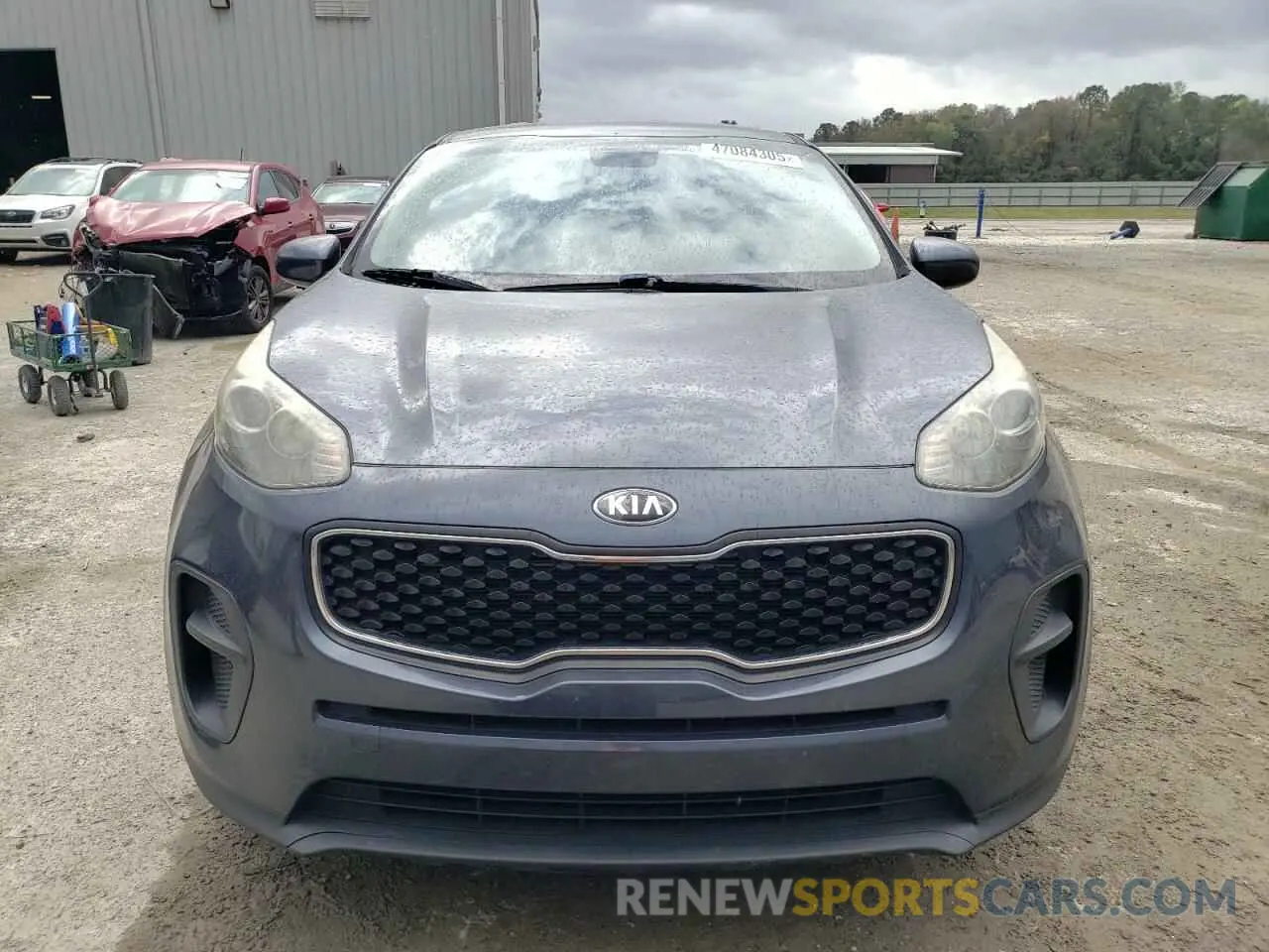 5 fotografías del automóvil dañado KNDPM3AC3K7501472 KIA SPORTAGE 2019
