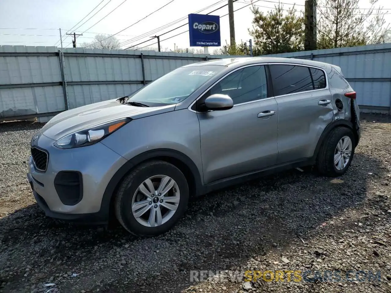 1 fotografías del automóvil dañado KNDPM3AC3K7623216 KIA SPORTAGE 2019