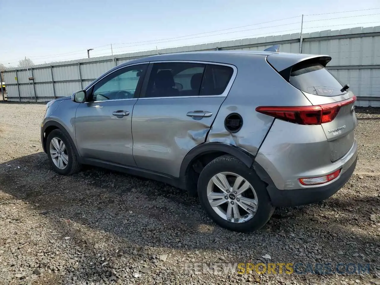 2 fotografías del automóvil dañado KNDPM3AC3K7623216 KIA SPORTAGE 2019