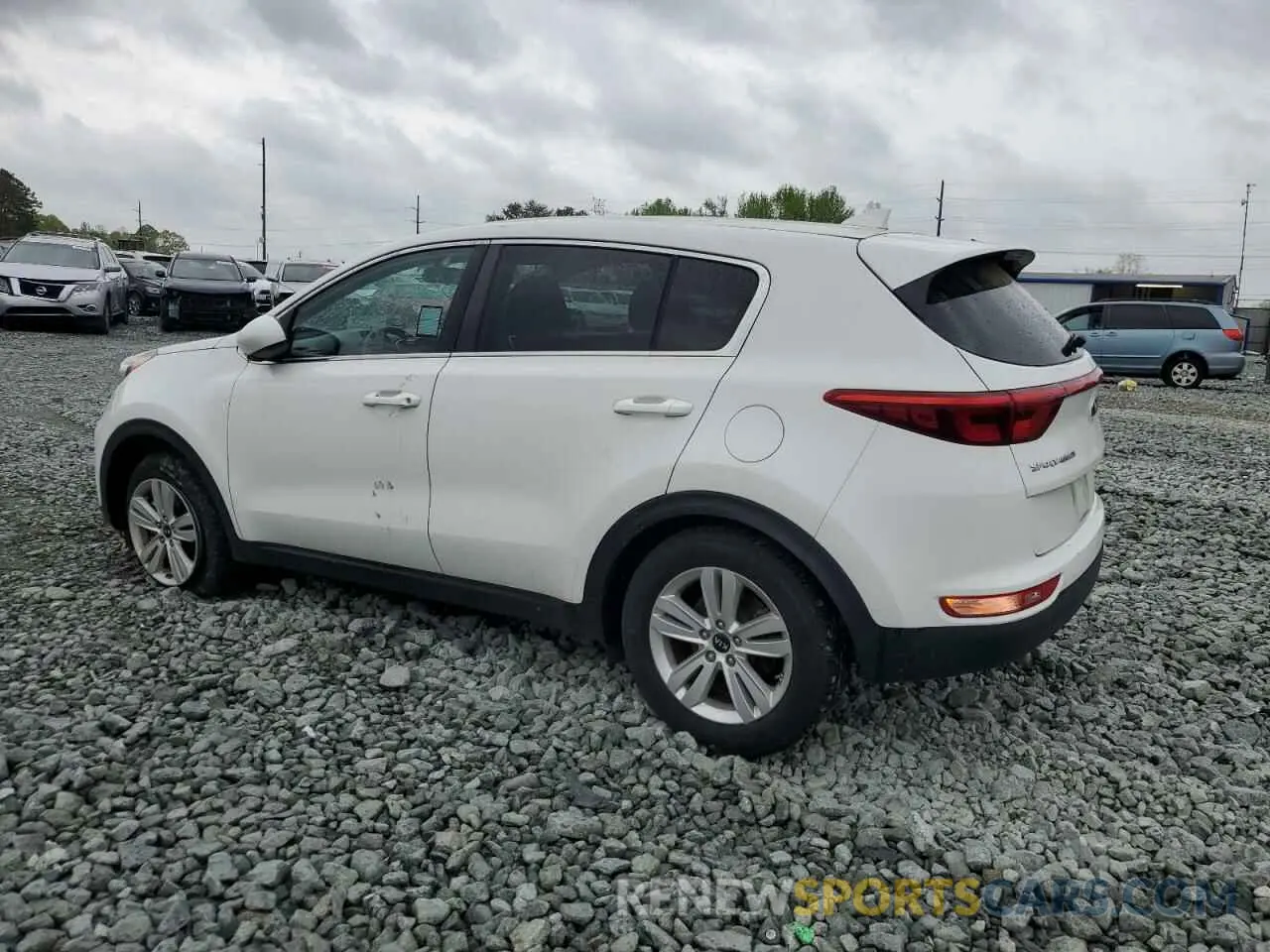 2 fotografías del automóvil dañado KNDPM3AC4K7507393 KIA SPORTAGE 2019