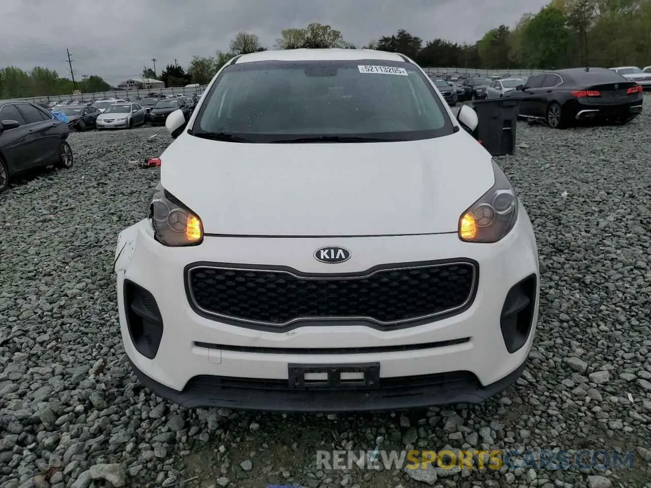 5 fotografías del automóvil dañado KNDPM3AC4K7507393 KIA SPORTAGE 2019