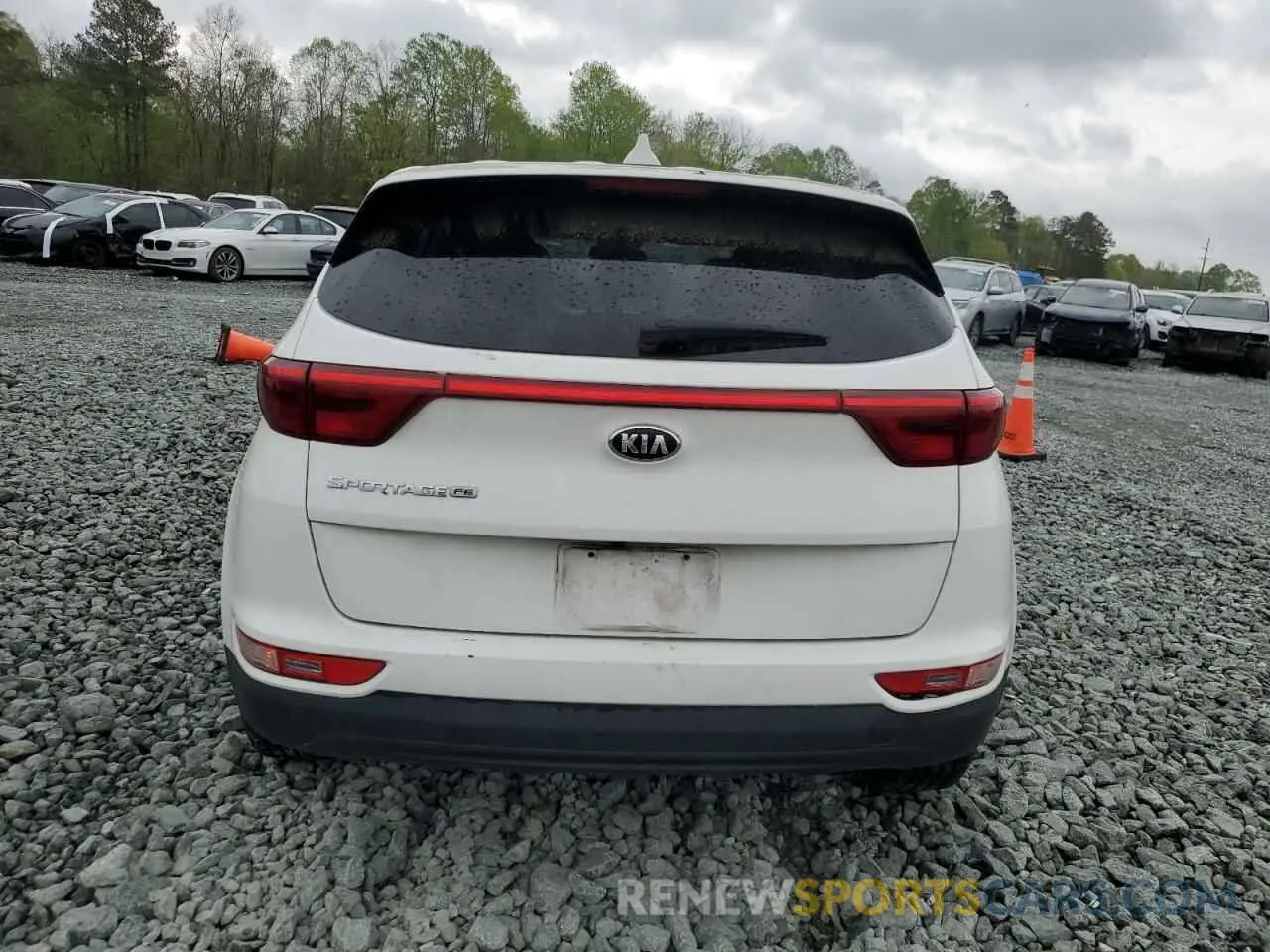 6 fotografías del automóvil dañado KNDPM3AC4K7507393 KIA SPORTAGE 2019