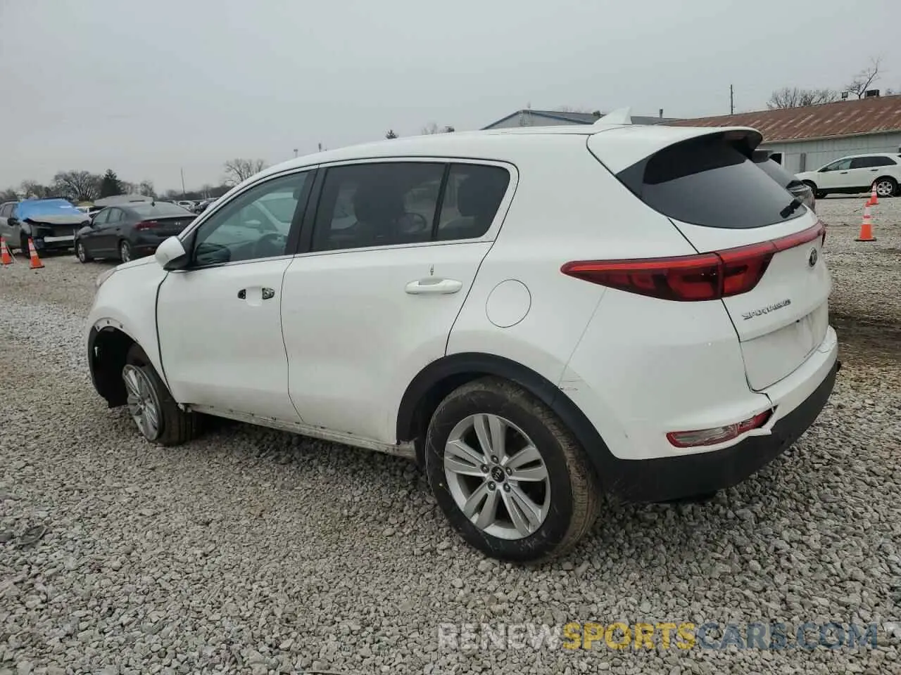2 fotografías del automóvil dañado KNDPM3AC4K7527014 KIA SPORTAGE 2019