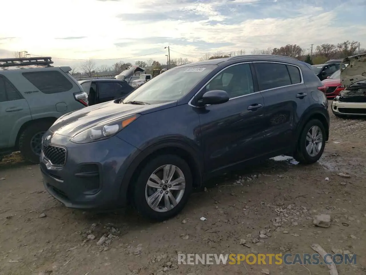 1 fotografías del automóvil dañado KNDPM3AC4K7576326 KIA SPORTAGE 2019