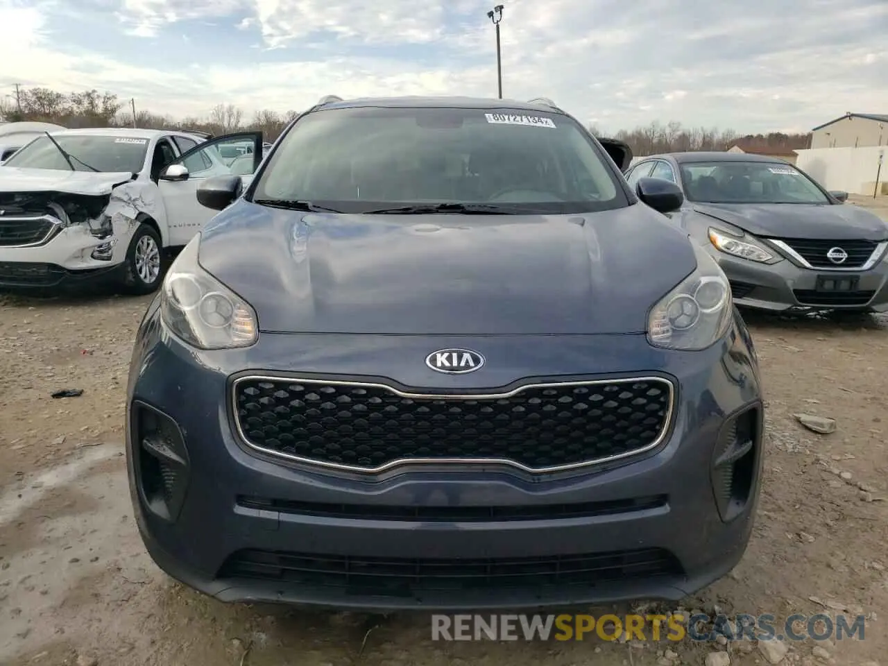 5 fotografías del automóvil dañado KNDPM3AC4K7576326 KIA SPORTAGE 2019