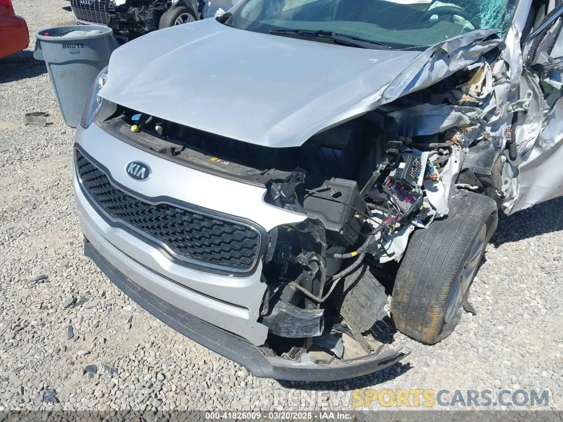 6 fotografías del automóvil dañado KNDPM3AC4K7591148 KIA SPORTAGE 2019