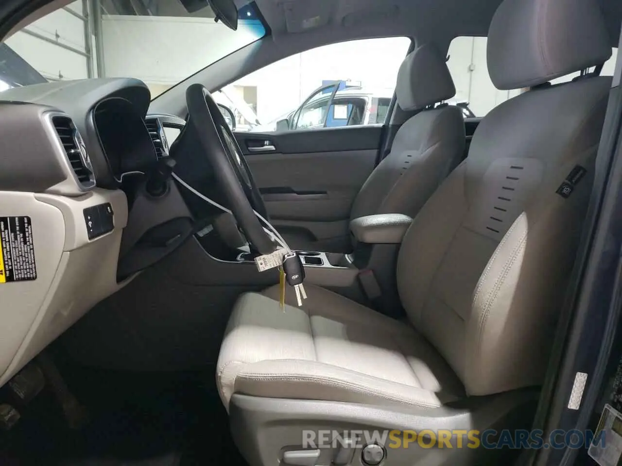 7 fotografías del automóvil dañado KNDPM3AC4K7592302 KIA SPORTAGE 2019
