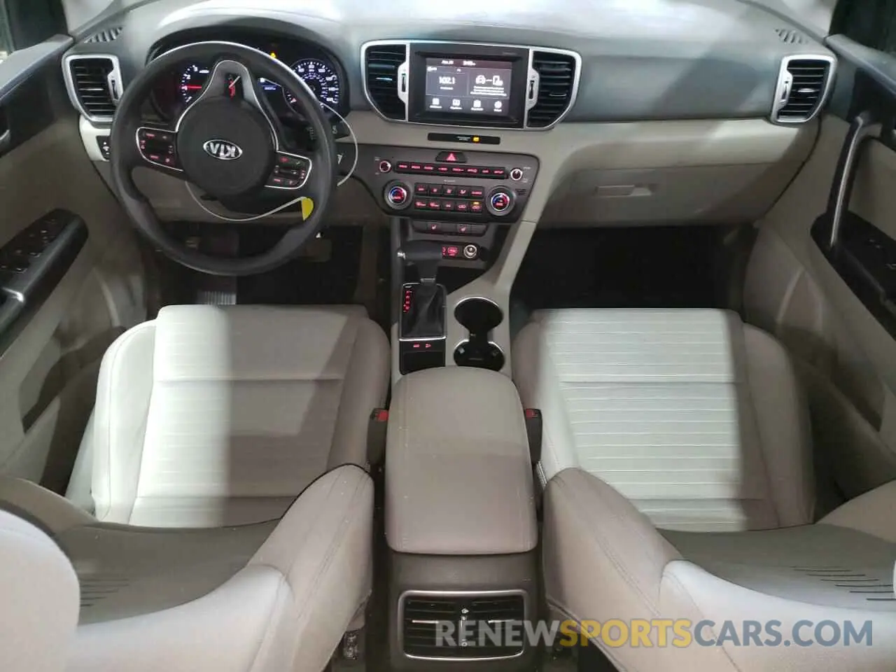 8 fotografías del automóvil dañado KNDPM3AC4K7592302 KIA SPORTAGE 2019