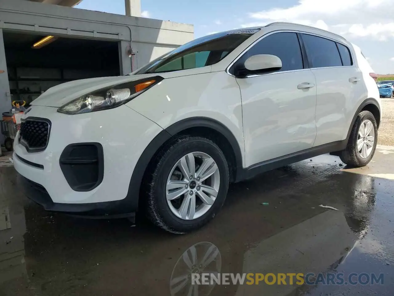 1 fotografías del automóvil dañado KNDPM3AC5K7525580 KIA SPORTAGE 2019