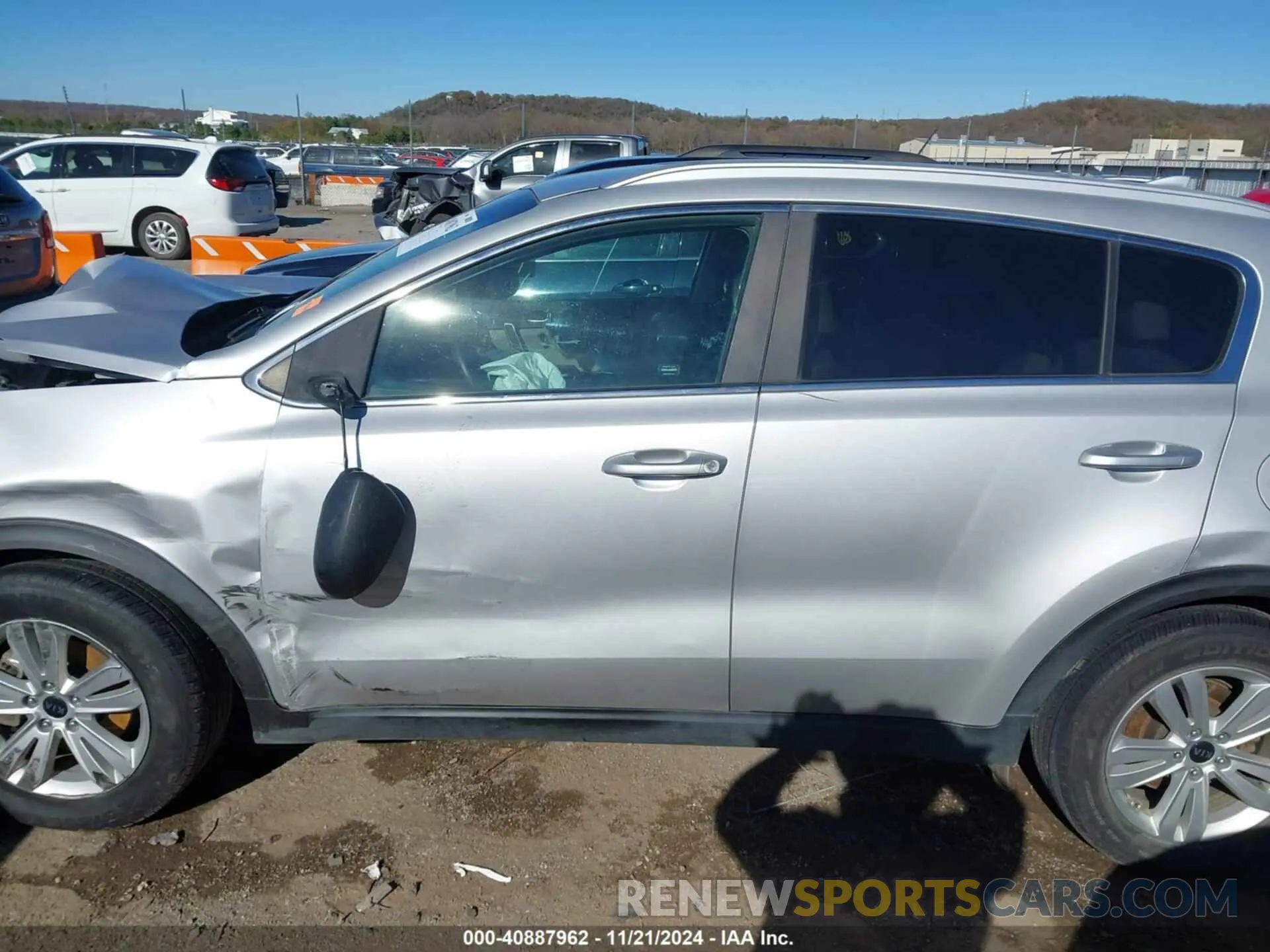15 fotografías del automóvil dañado KNDPM3AC5K7603839 KIA SPORTAGE 2019
