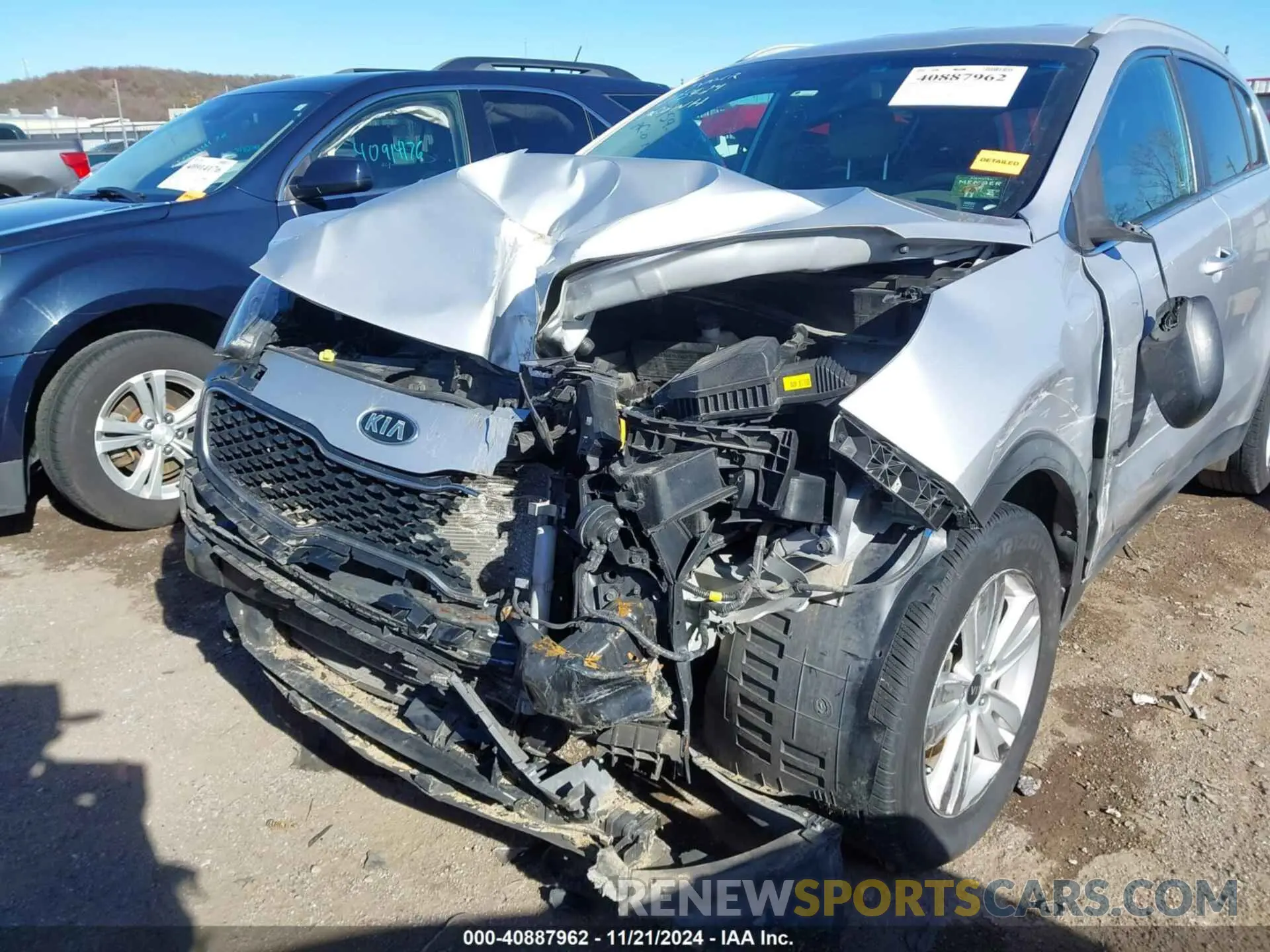 6 fotografías del automóvil dañado KNDPM3AC5K7603839 KIA SPORTAGE 2019