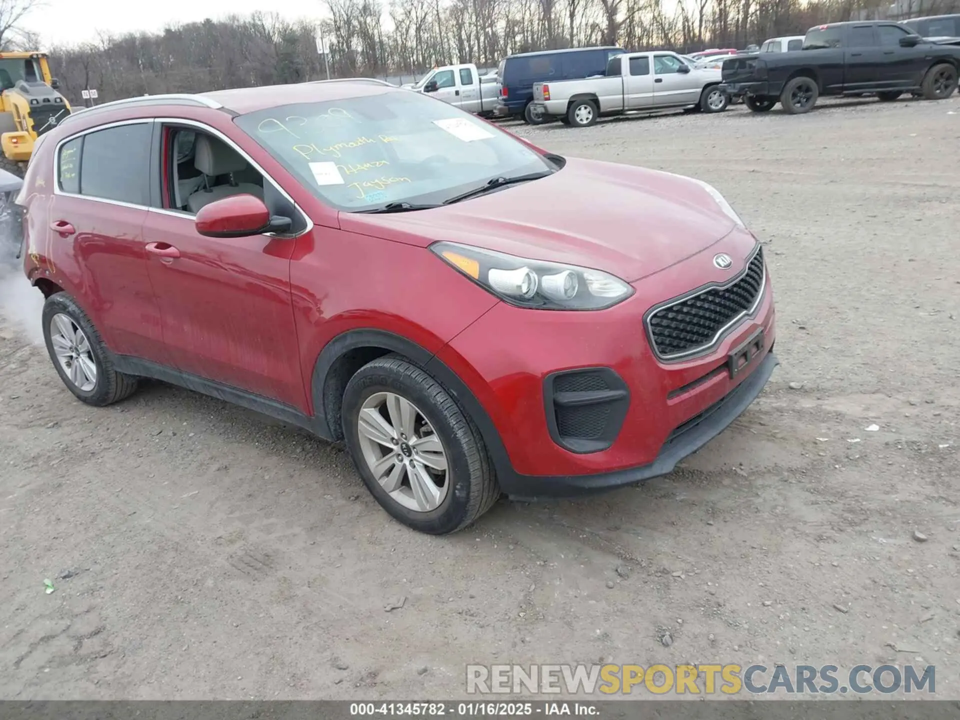 1 fotografías del automóvil dañado KNDPM3AC5K7610631 KIA SPORTAGE 2019