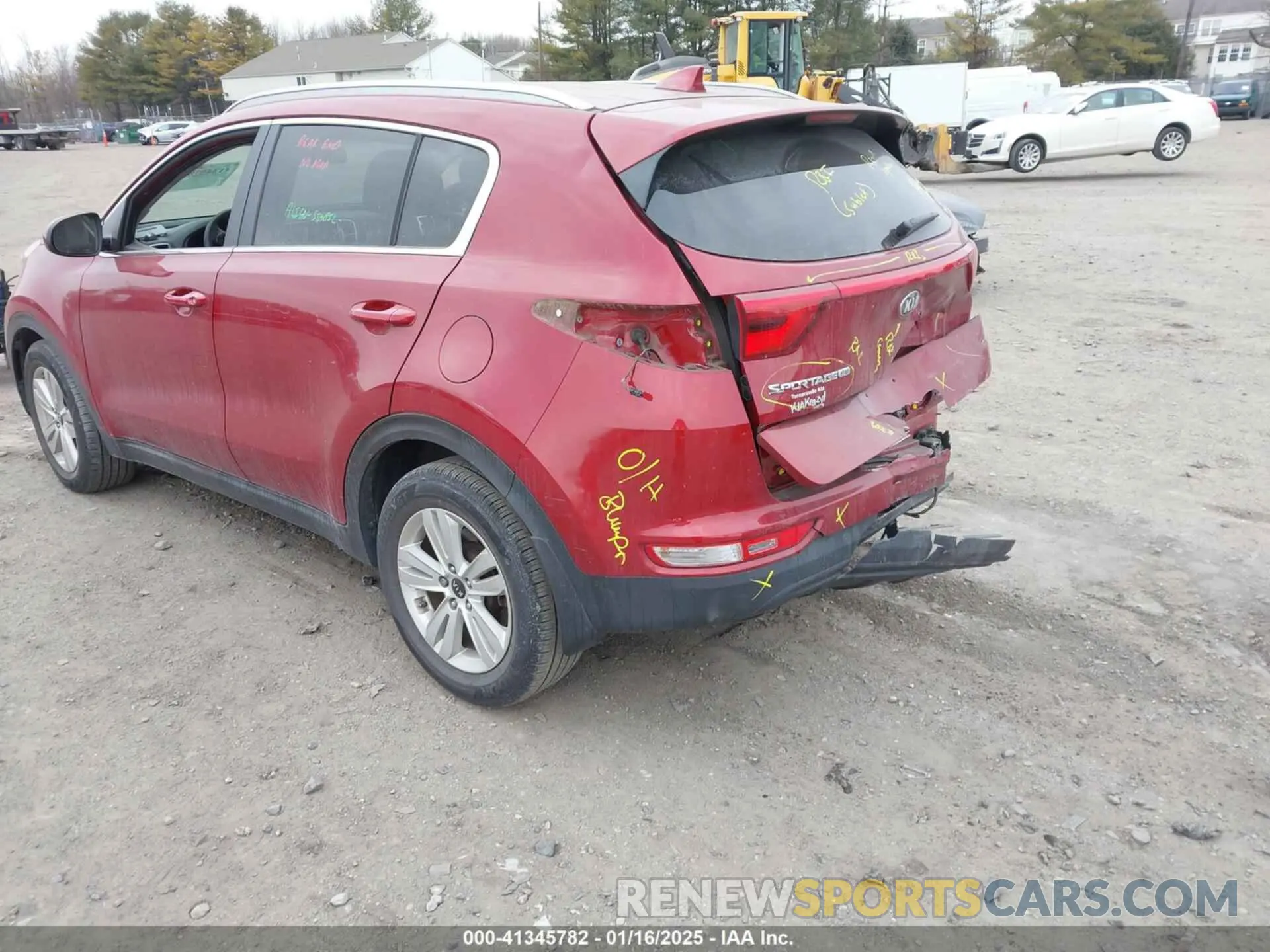 3 fotografías del automóvil dañado KNDPM3AC5K7610631 KIA SPORTAGE 2019