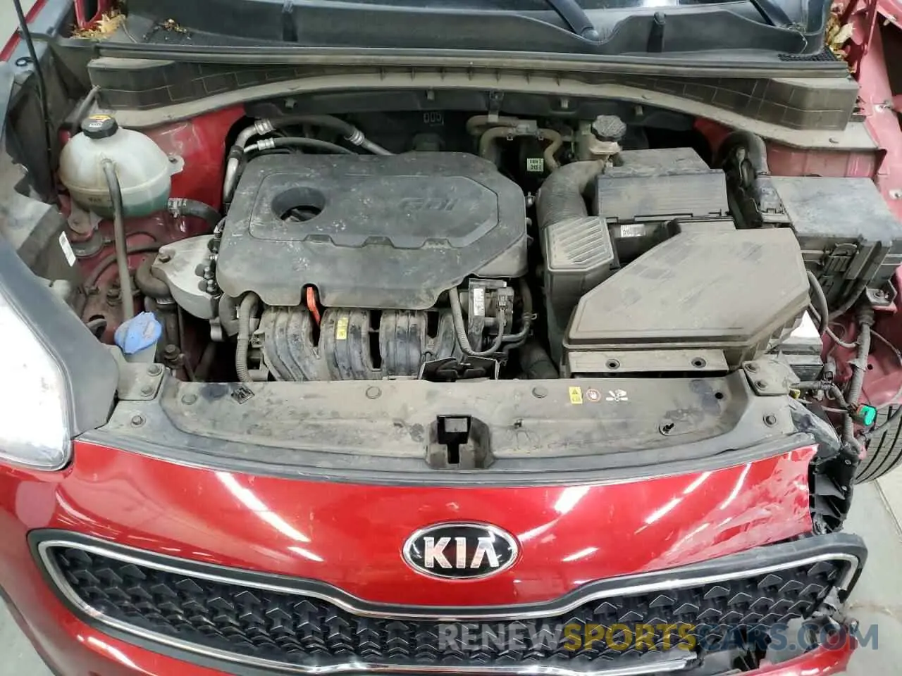 12 fotografías del automóvil dañado KNDPM3AC6K7494338 KIA SPORTAGE 2019