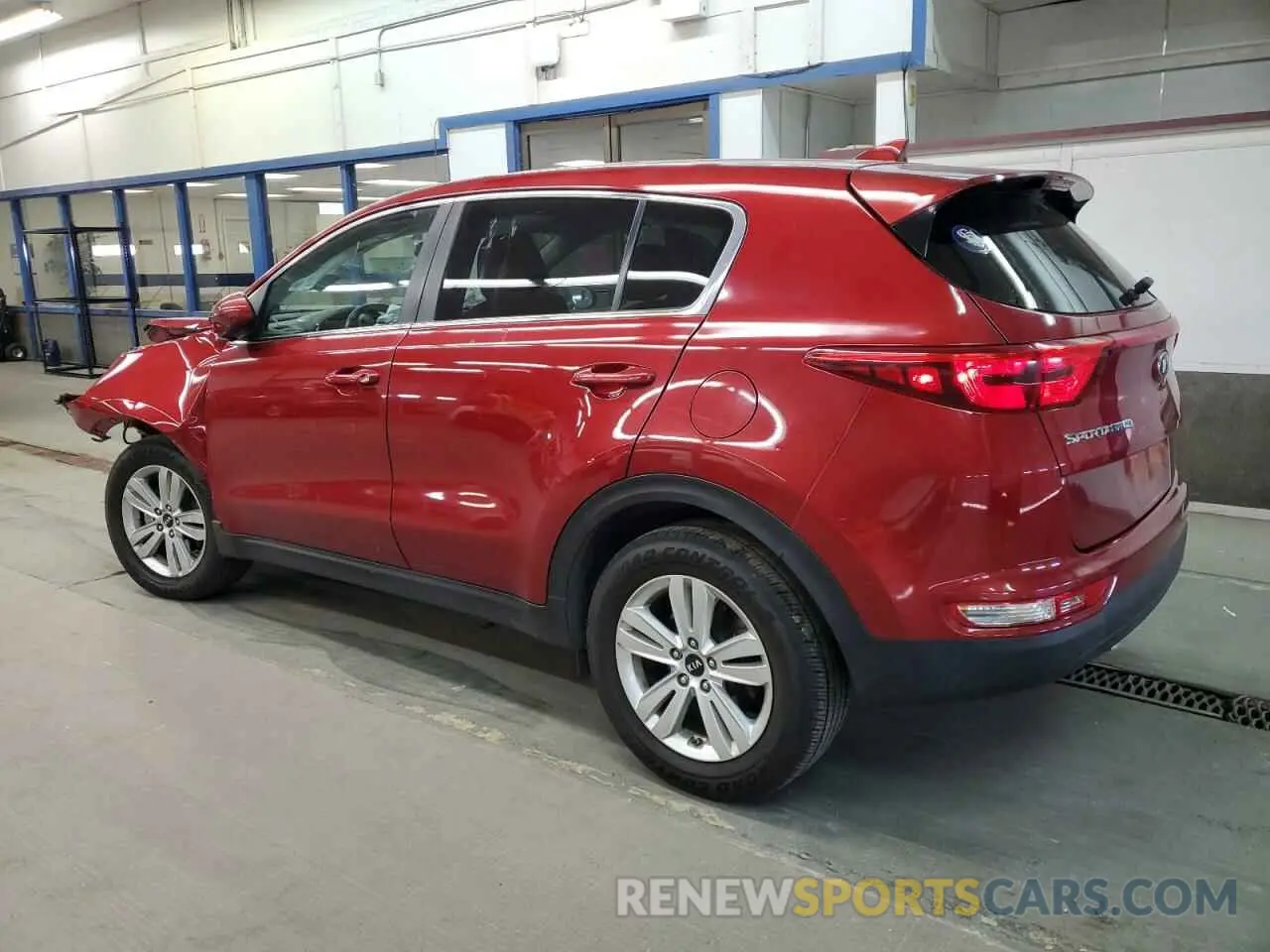 2 fotografías del automóvil dañado KNDPM3AC6K7494338 KIA SPORTAGE 2019