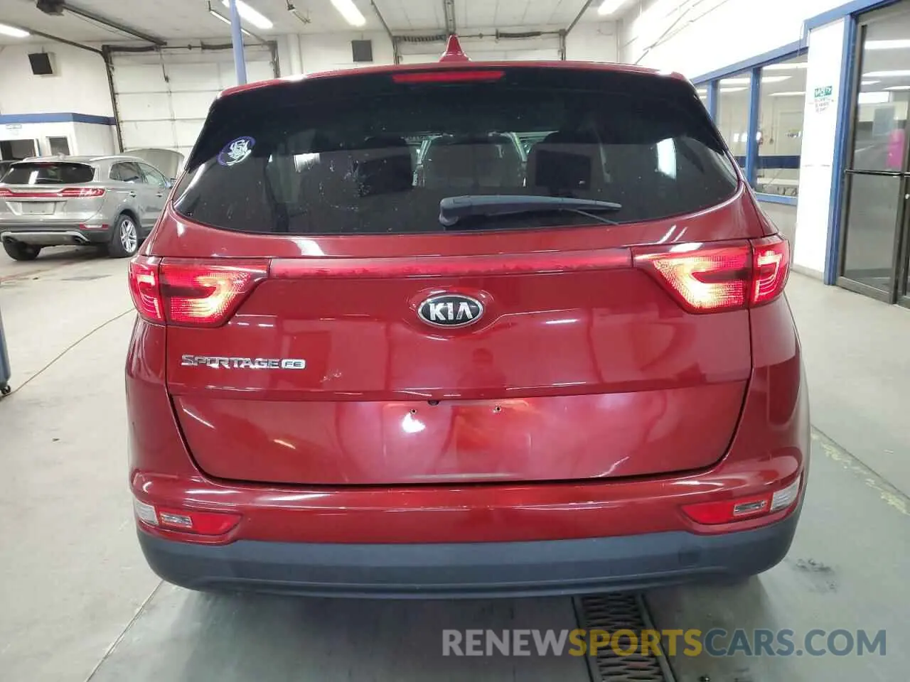 6 fotografías del automóvil dañado KNDPM3AC6K7494338 KIA SPORTAGE 2019