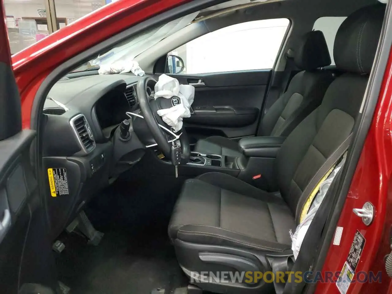 7 fotografías del automóvil dañado KNDPM3AC6K7494338 KIA SPORTAGE 2019