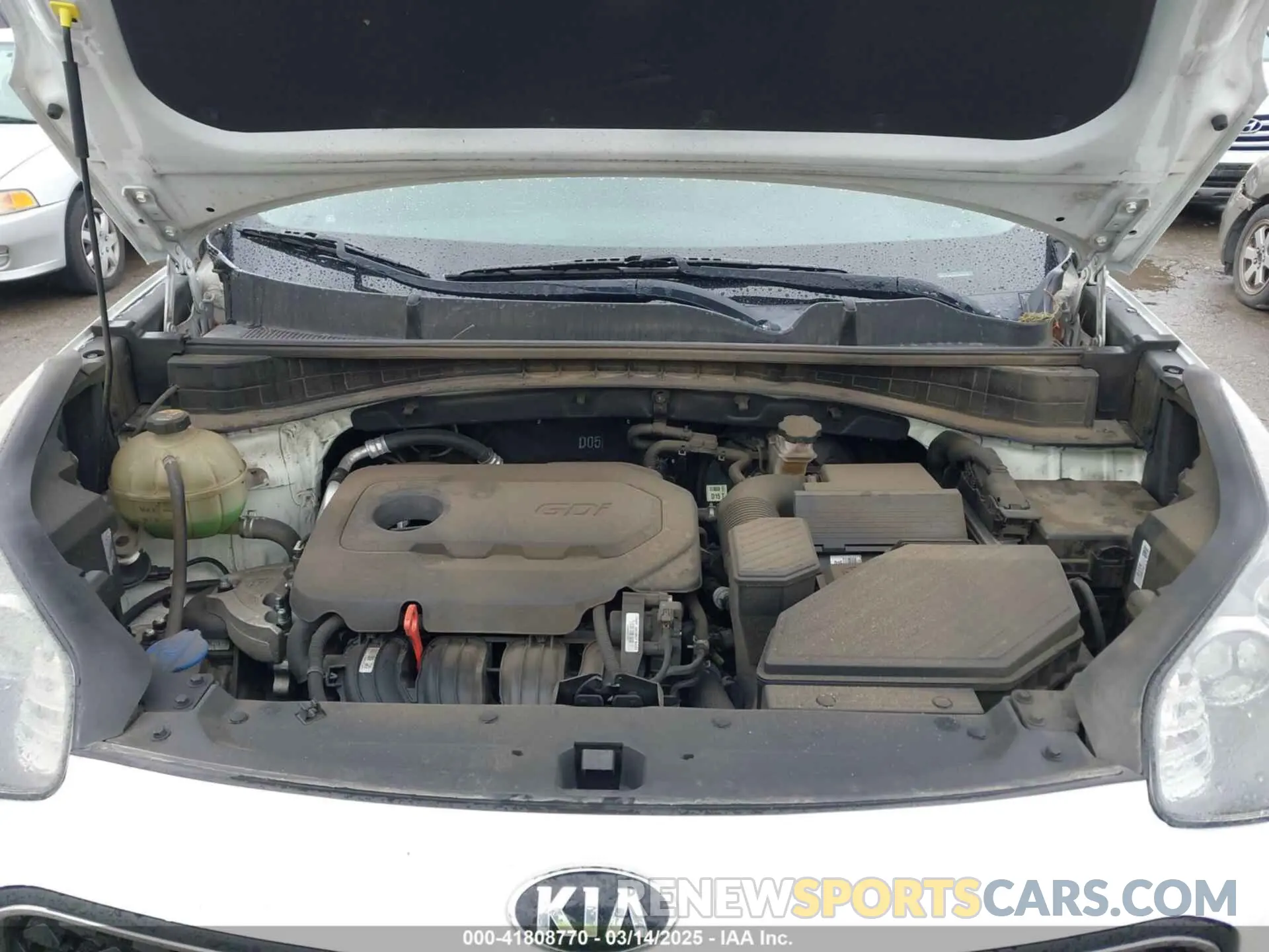 10 fotografías del automóvil dañado KNDPM3AC6K7508870 KIA SPORTAGE 2019