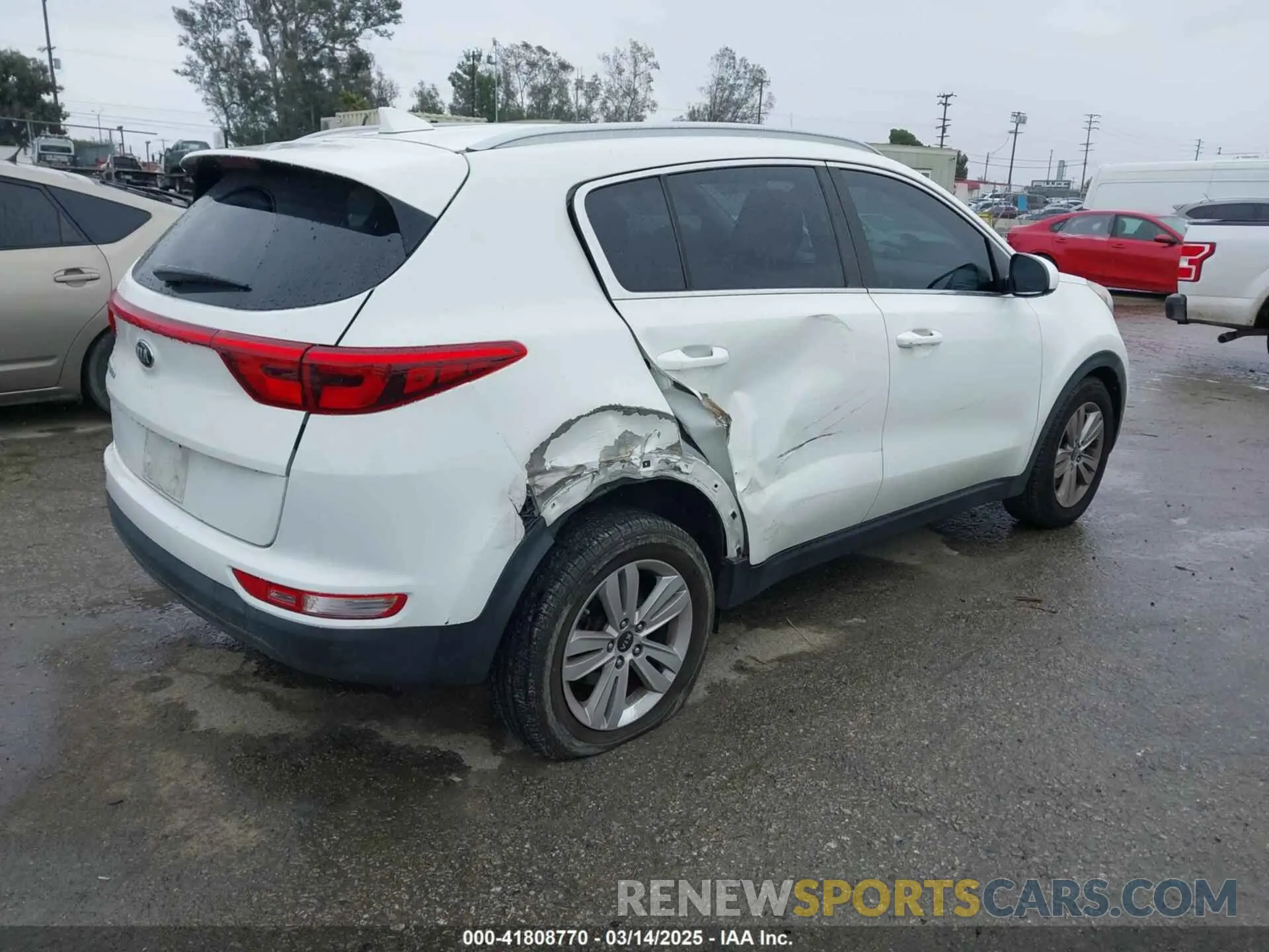 4 fotografías del automóvil dañado KNDPM3AC6K7508870 KIA SPORTAGE 2019