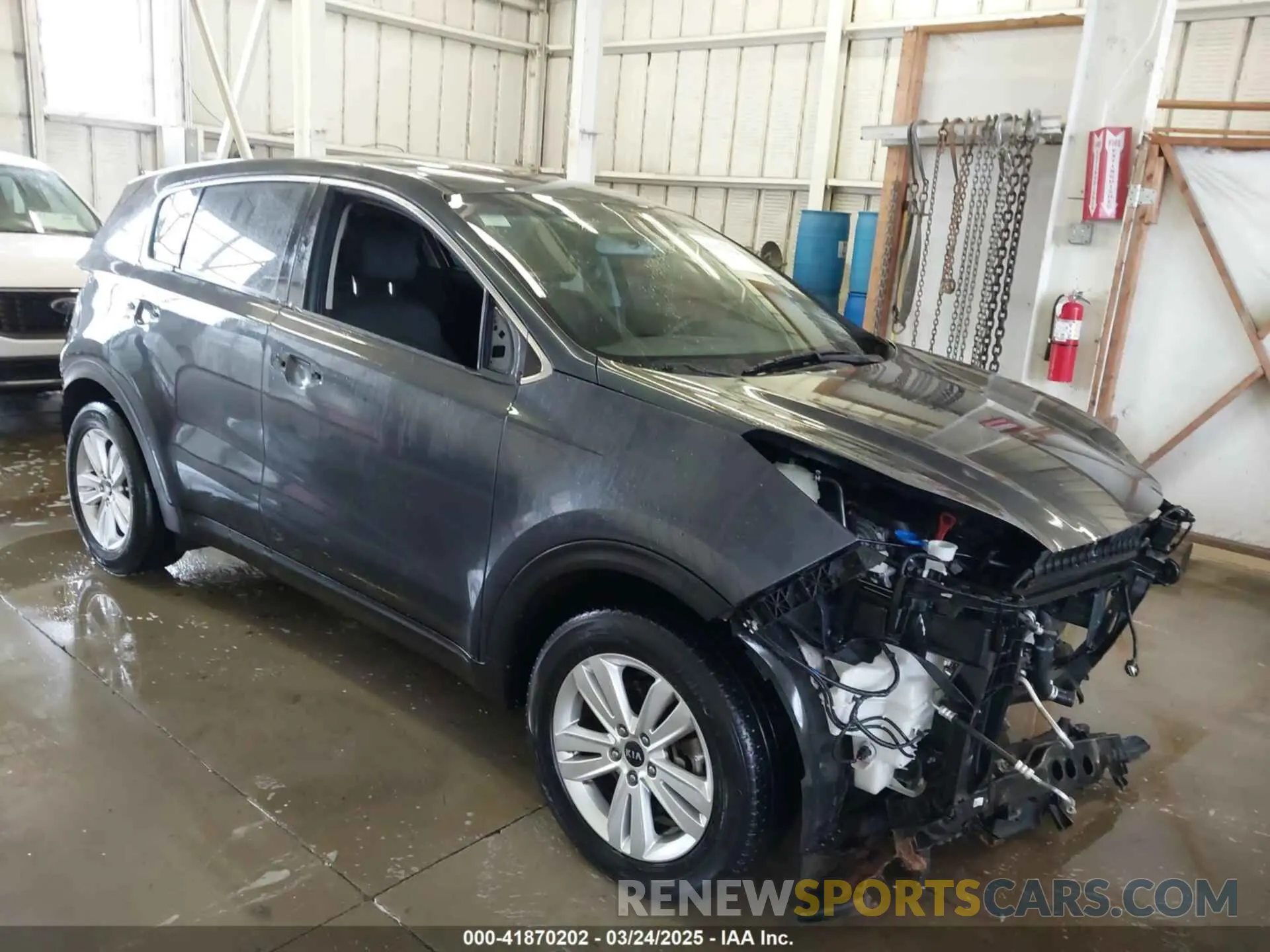 1 fotografías del automóvil dañado KNDPM3AC6K7591295 KIA SPORTAGE 2019