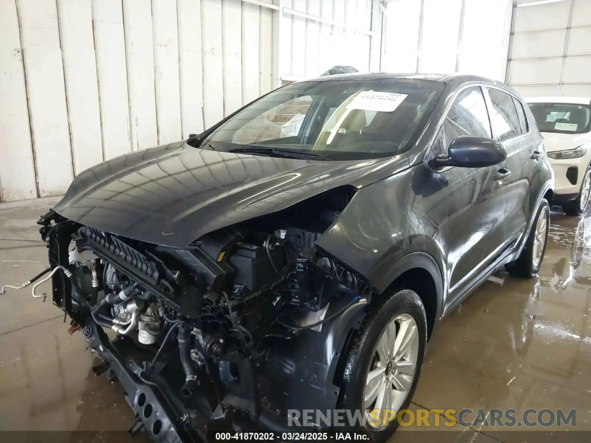 2 fotografías del automóvil dañado KNDPM3AC6K7591295 KIA SPORTAGE 2019