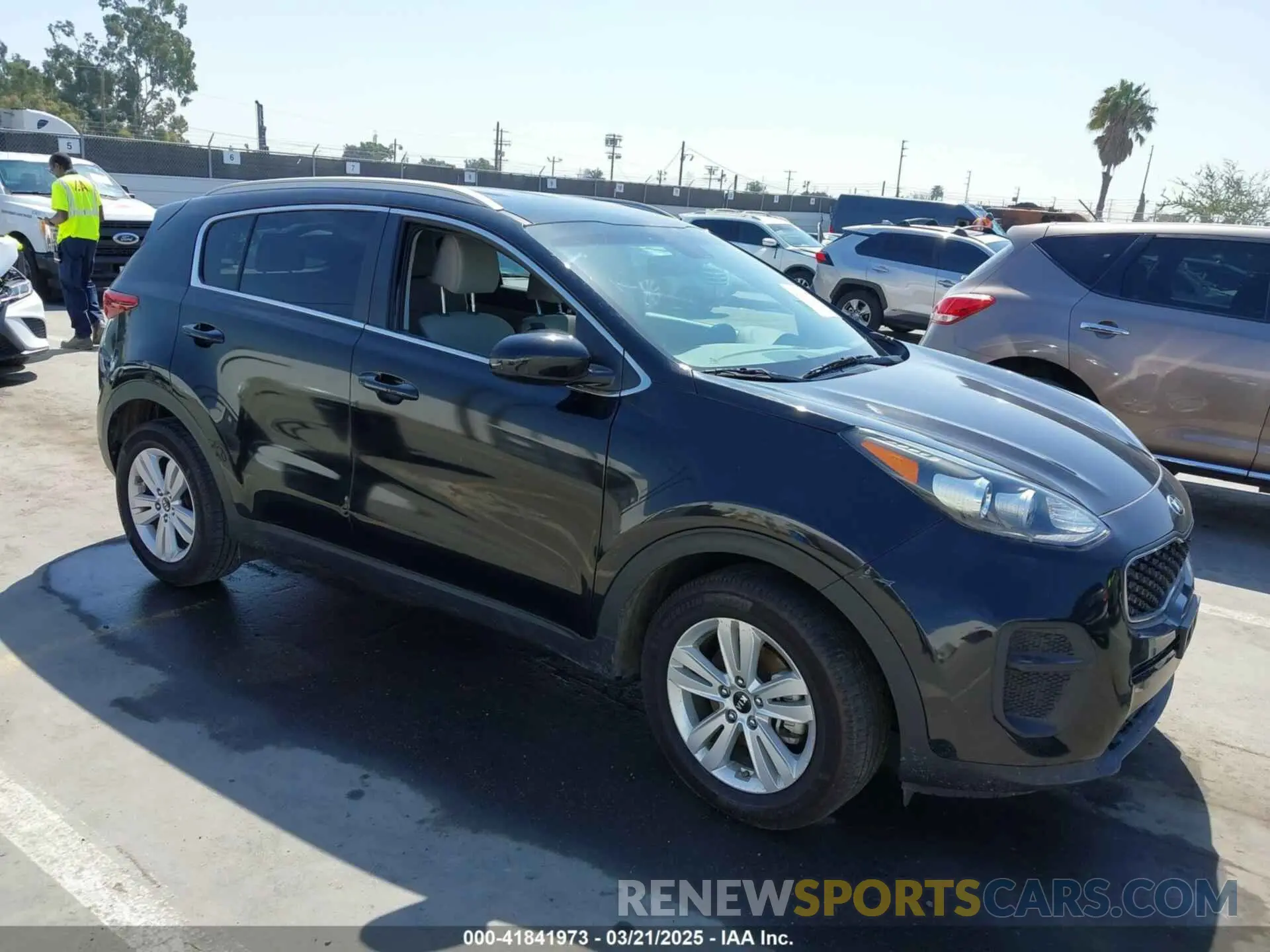 1 fotografías del automóvil dañado KNDPM3AC6K7592138 KIA SPORTAGE 2019