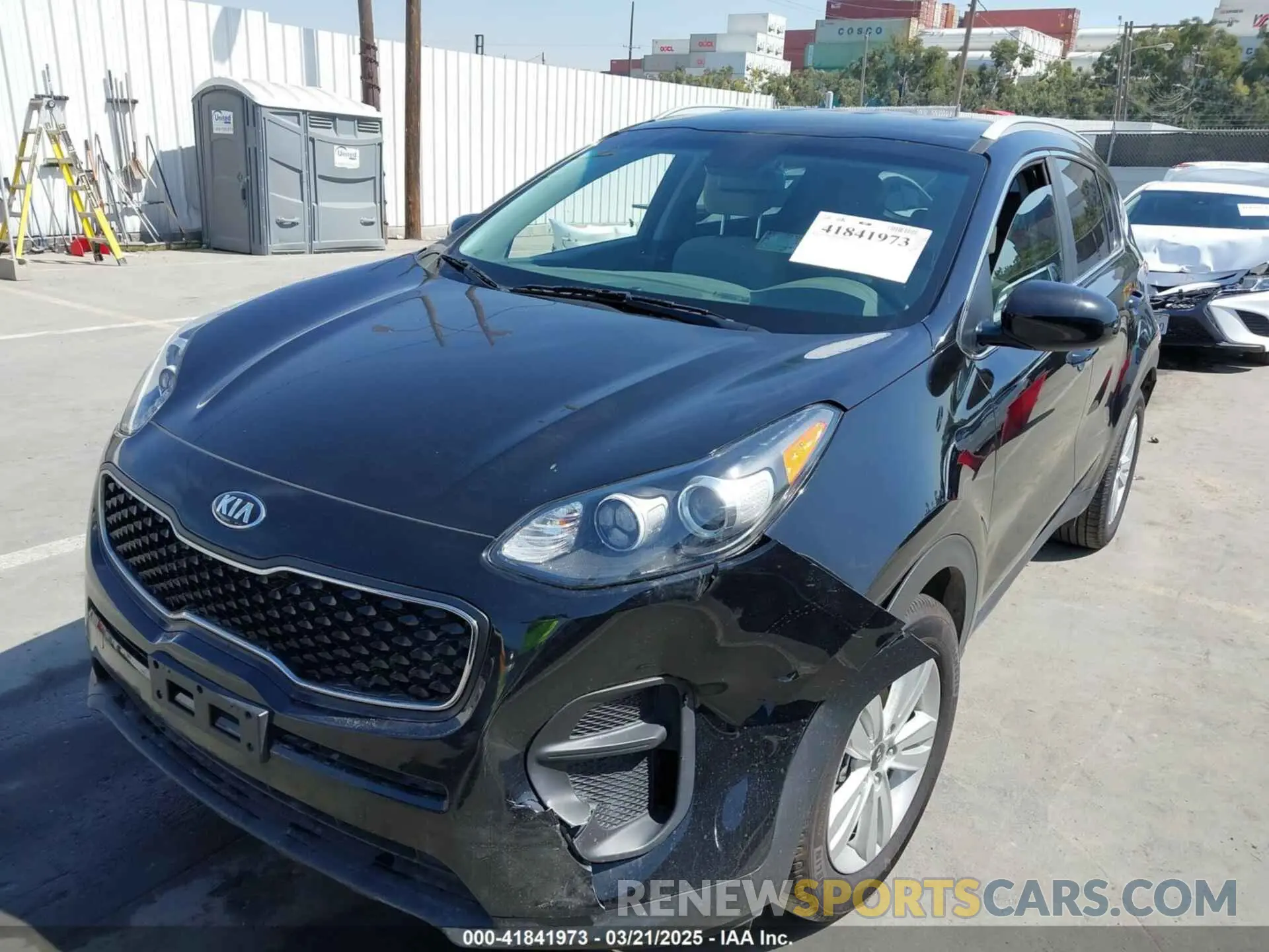6 fotografías del automóvil dañado KNDPM3AC6K7592138 KIA SPORTAGE 2019