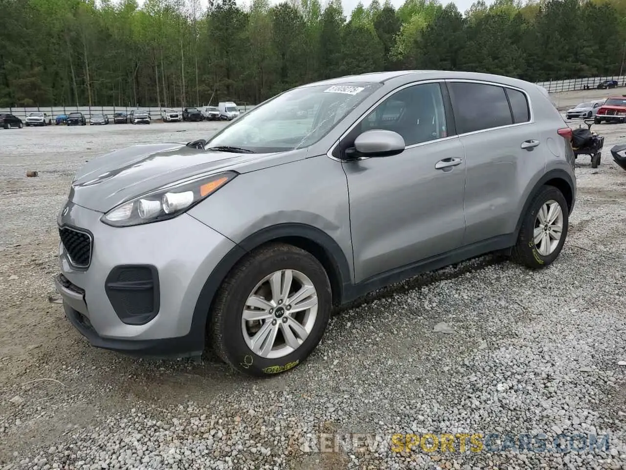 1 fotografías del automóvil dañado KNDPM3AC6K7594150 KIA SPORTAGE 2019