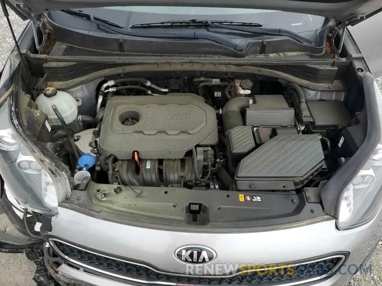 14 fotografías del automóvil dañado KNDPM3AC6K7594150 KIA SPORTAGE 2019