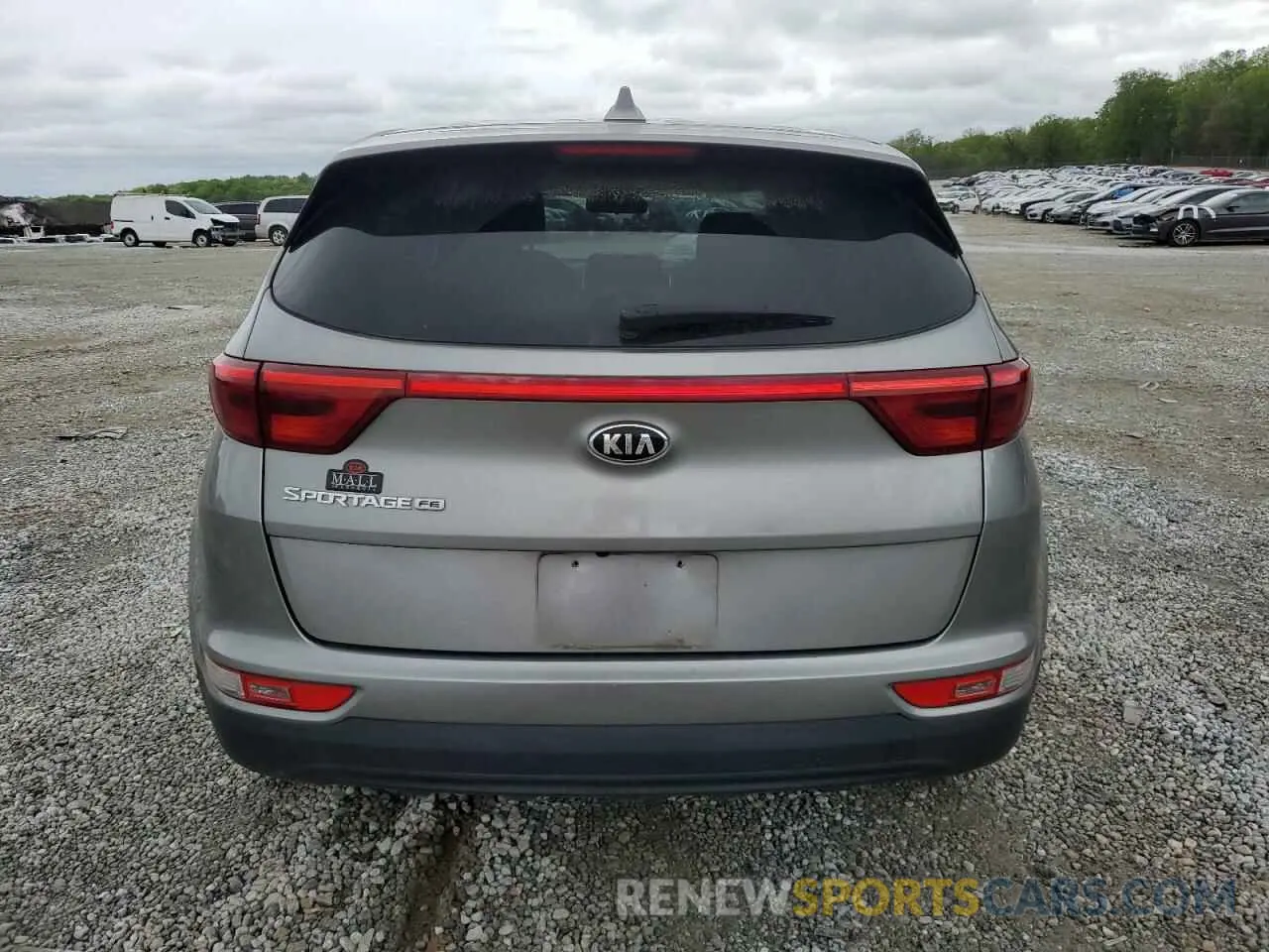 6 fotografías del automóvil dañado KNDPM3AC6K7594150 KIA SPORTAGE 2019