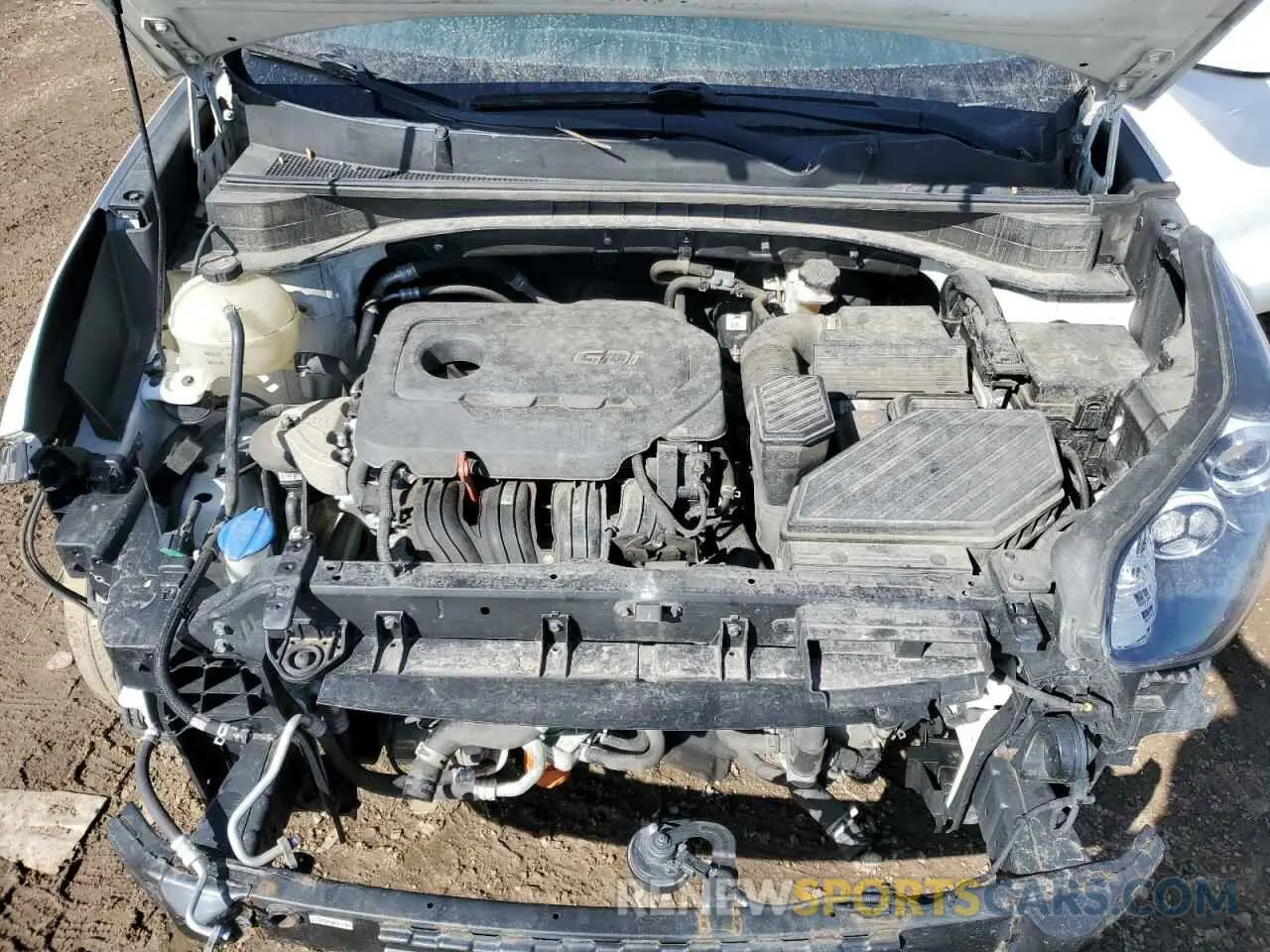 12 fotografías del automóvil dañado KNDPM3AC6K7620780 KIA SPORTAGE 2019