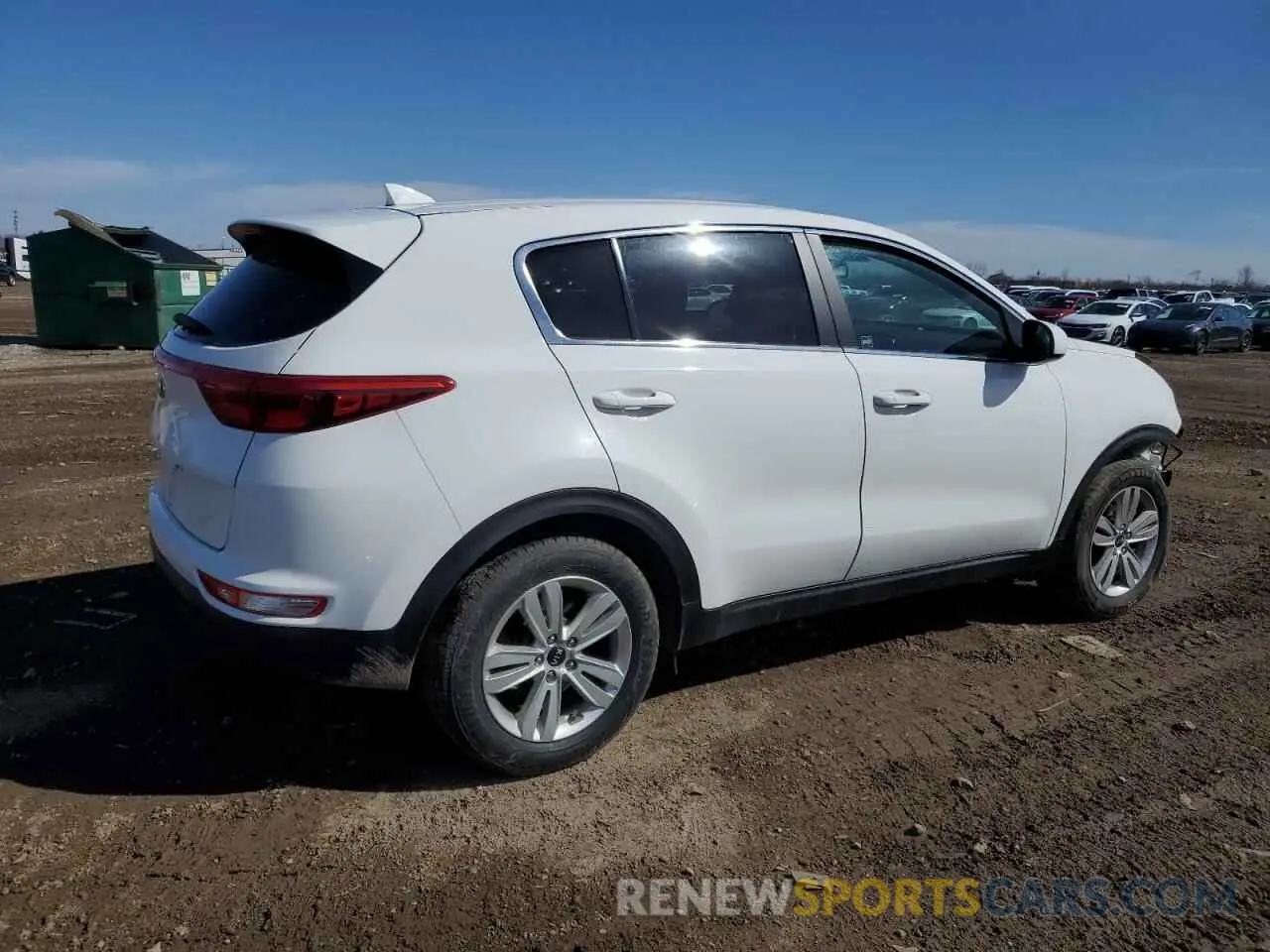 3 fotografías del automóvil dañado KNDPM3AC6K7620780 KIA SPORTAGE 2019